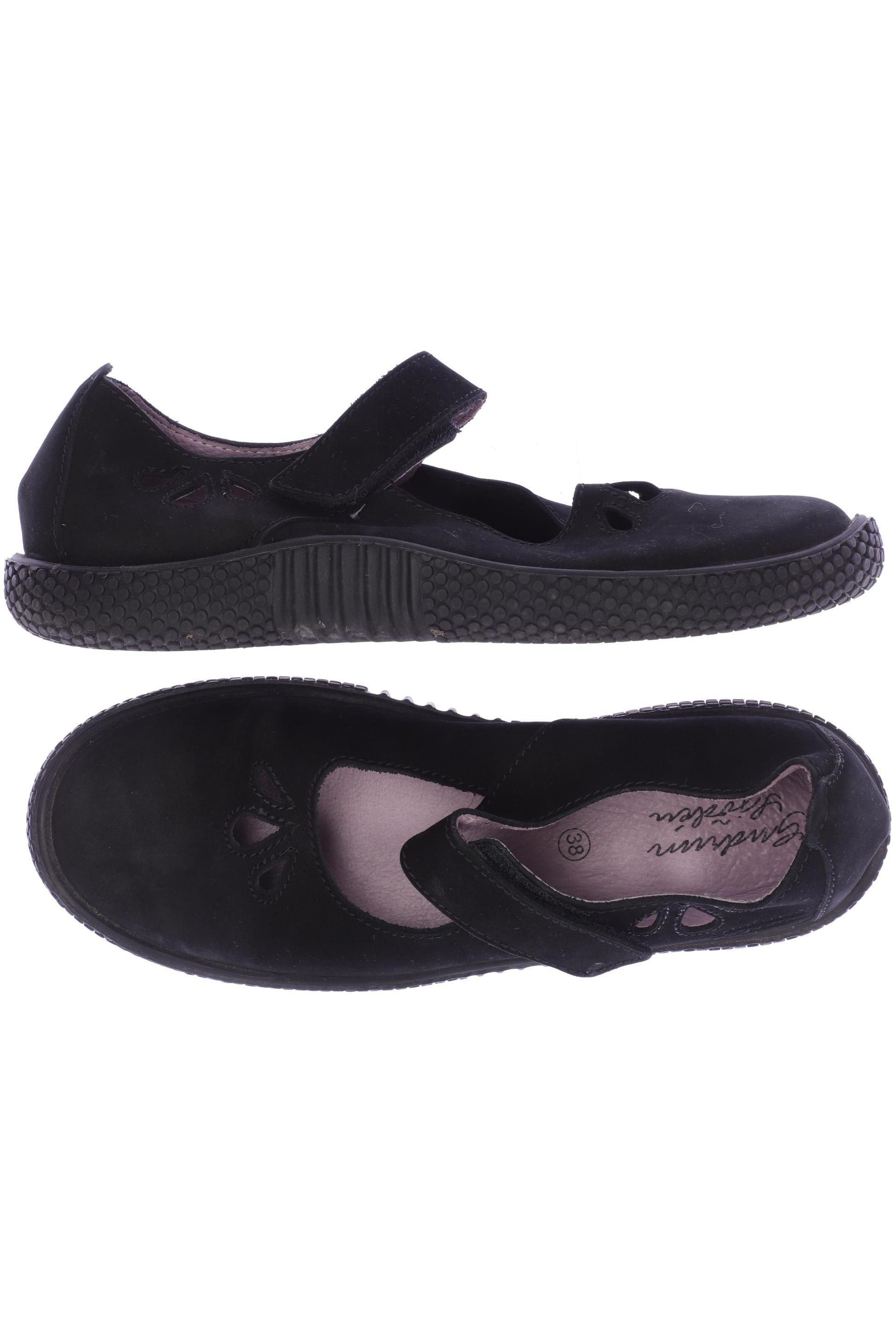 

Gudrun Sjödén Damen Halbschuh, schwarz, Gr. 38