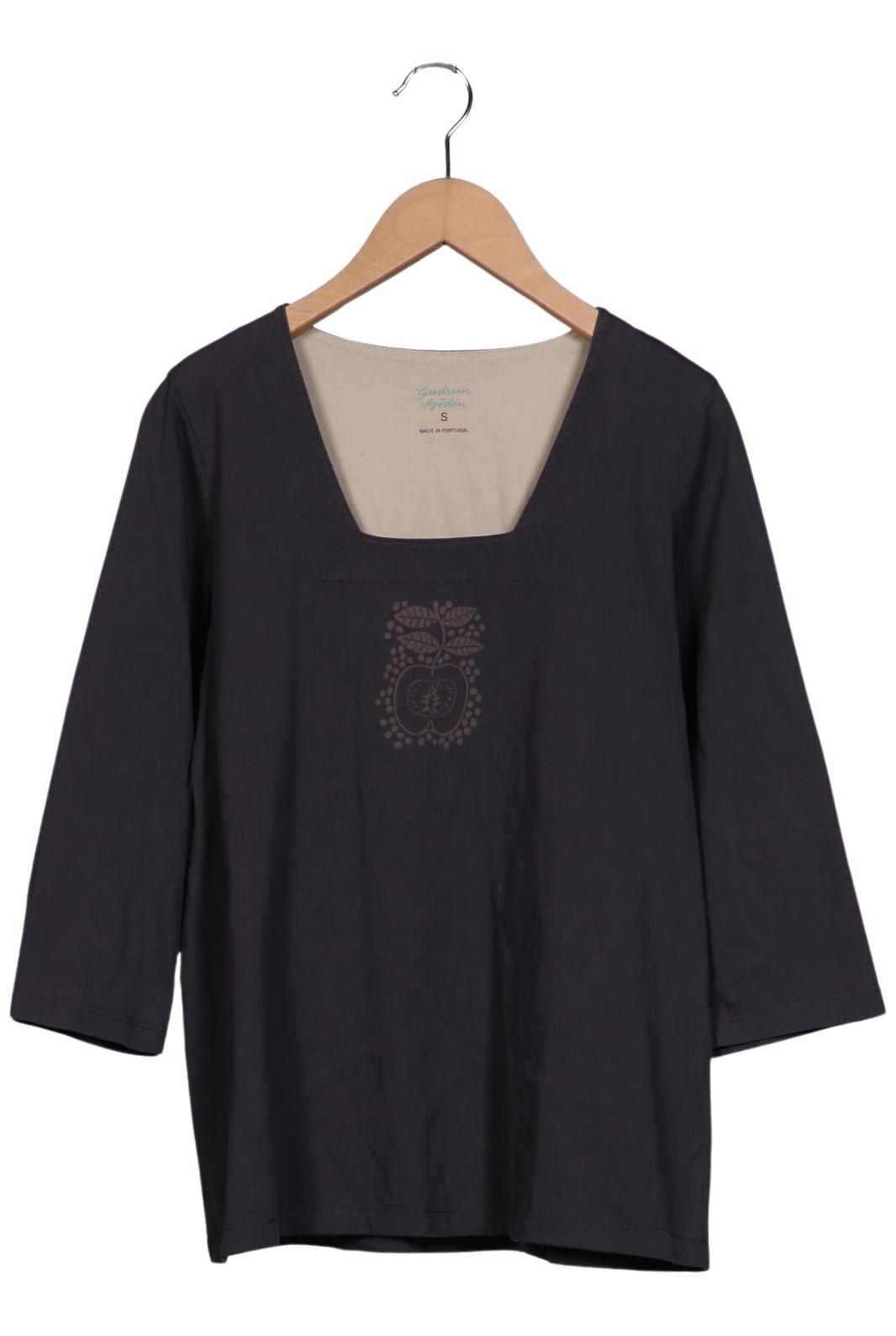 

Gudrun Sjödén Damen Langarmshirt, grau, Gr. 36