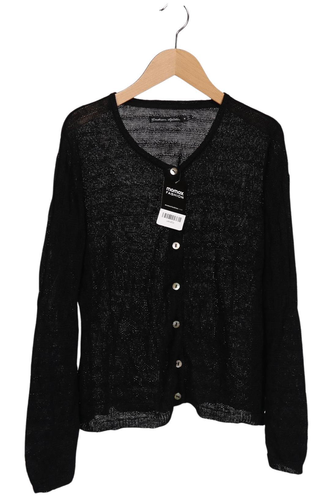 

Gudrun Sjödén Damen Strickjacke, schwarz, Gr. 38