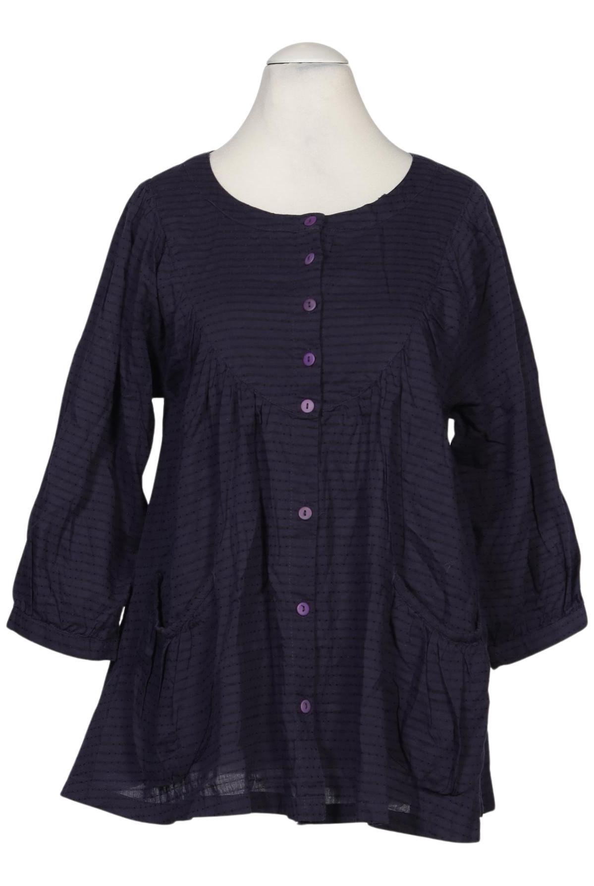 

Gudrun Sjödén Damen Bluse, marineblau, Gr. 36