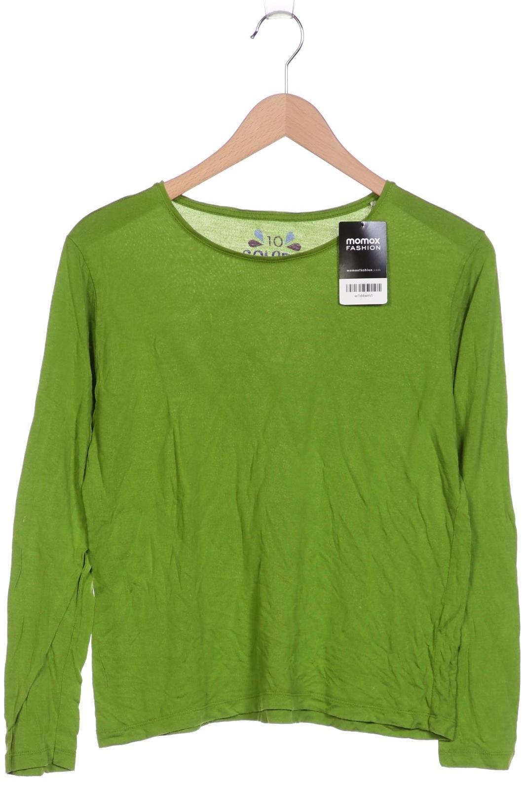 

Gudrun Sjödén Damen Langarmshirt, grün, Gr. 42