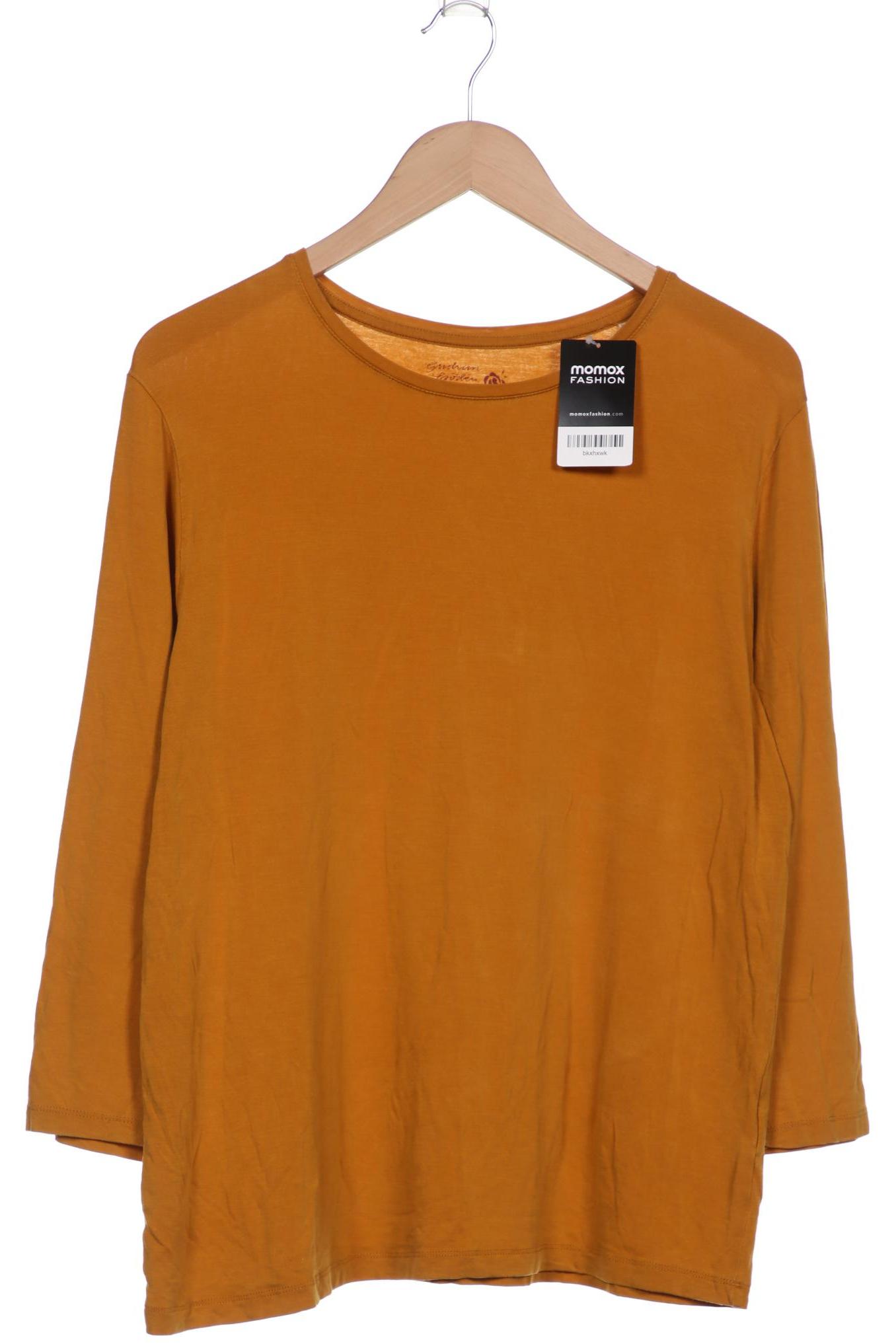 

Gudrun Sjödén Damen Langarmshirt, orange, Gr. 46