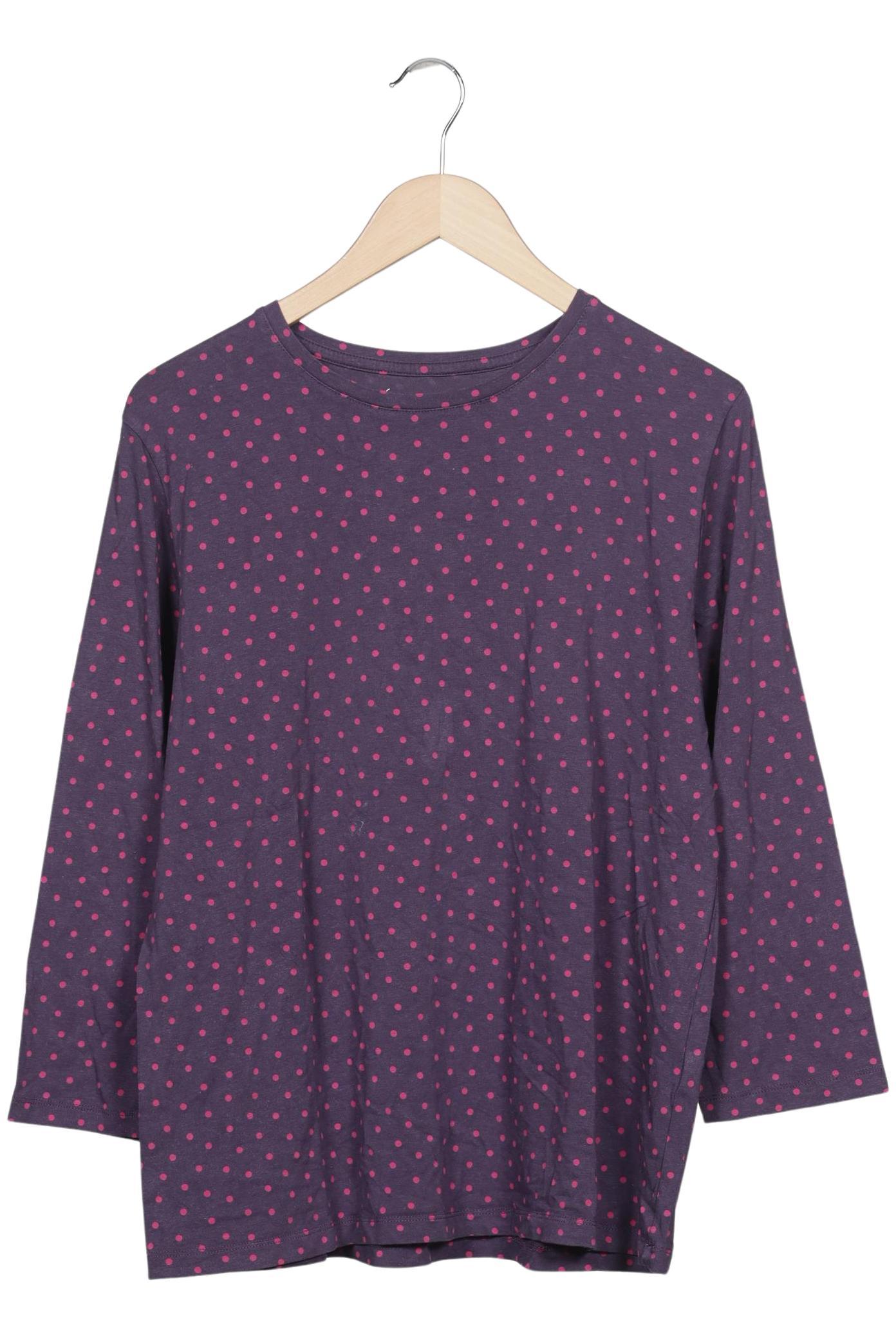 

Gudrun Sjödén Damen Langarmshirt, flieder, Gr. 44