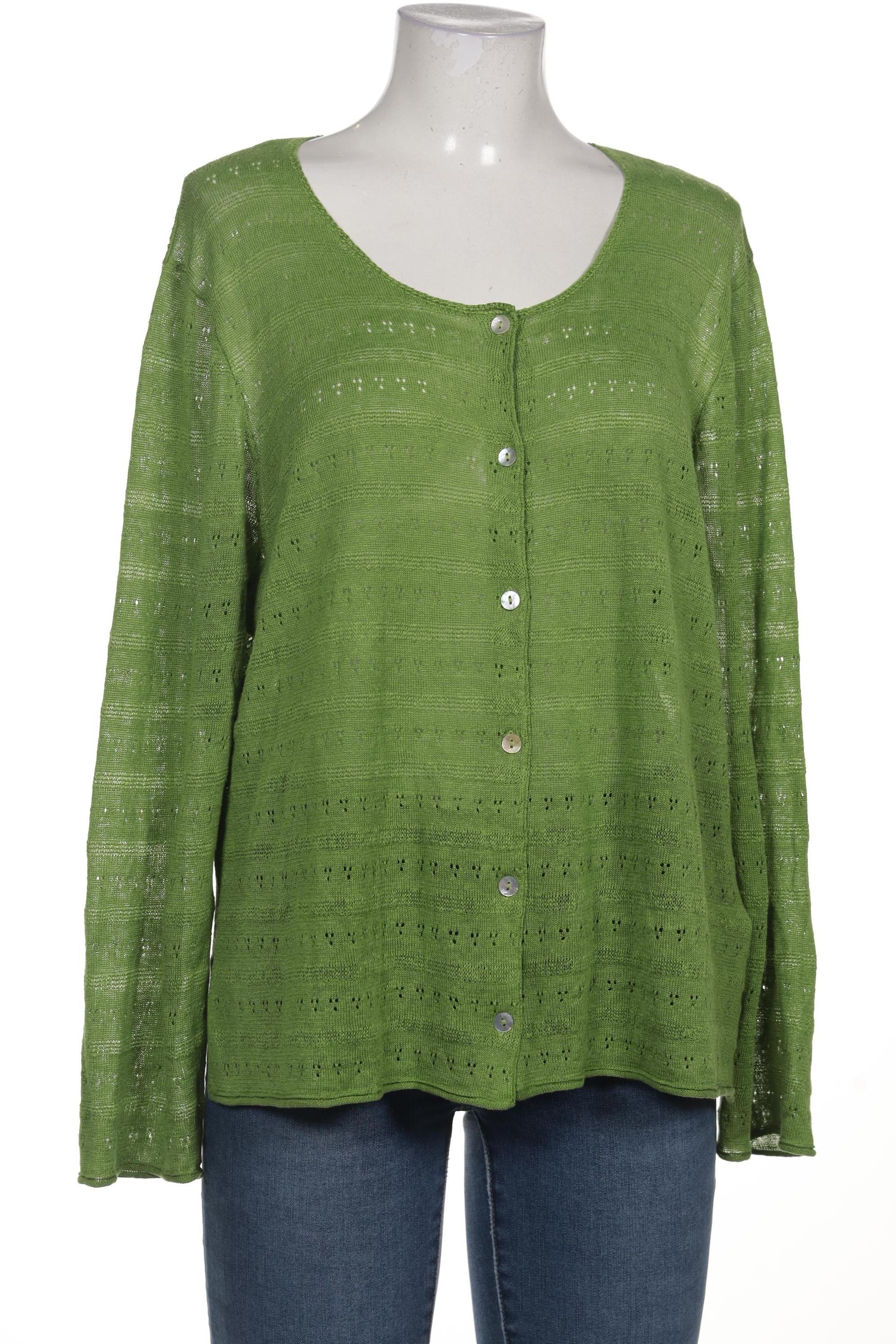 

Gudrun Sjödén Damen Strickjacke, grün, Gr. 42