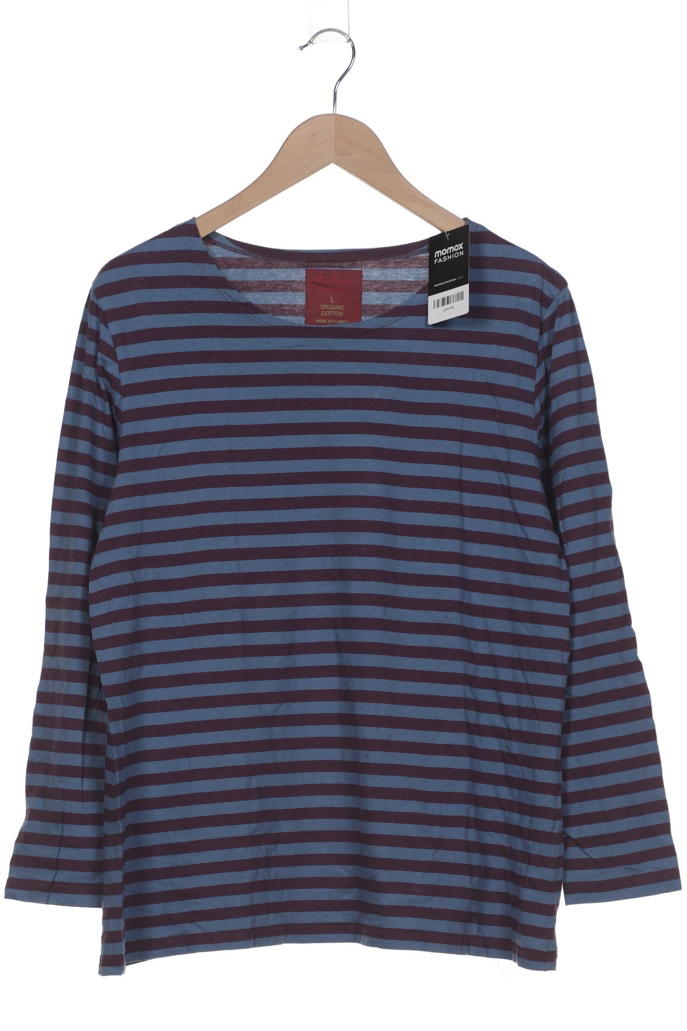 

Gudrun Sjödén Damen Langarmshirt, blau, Gr. 42