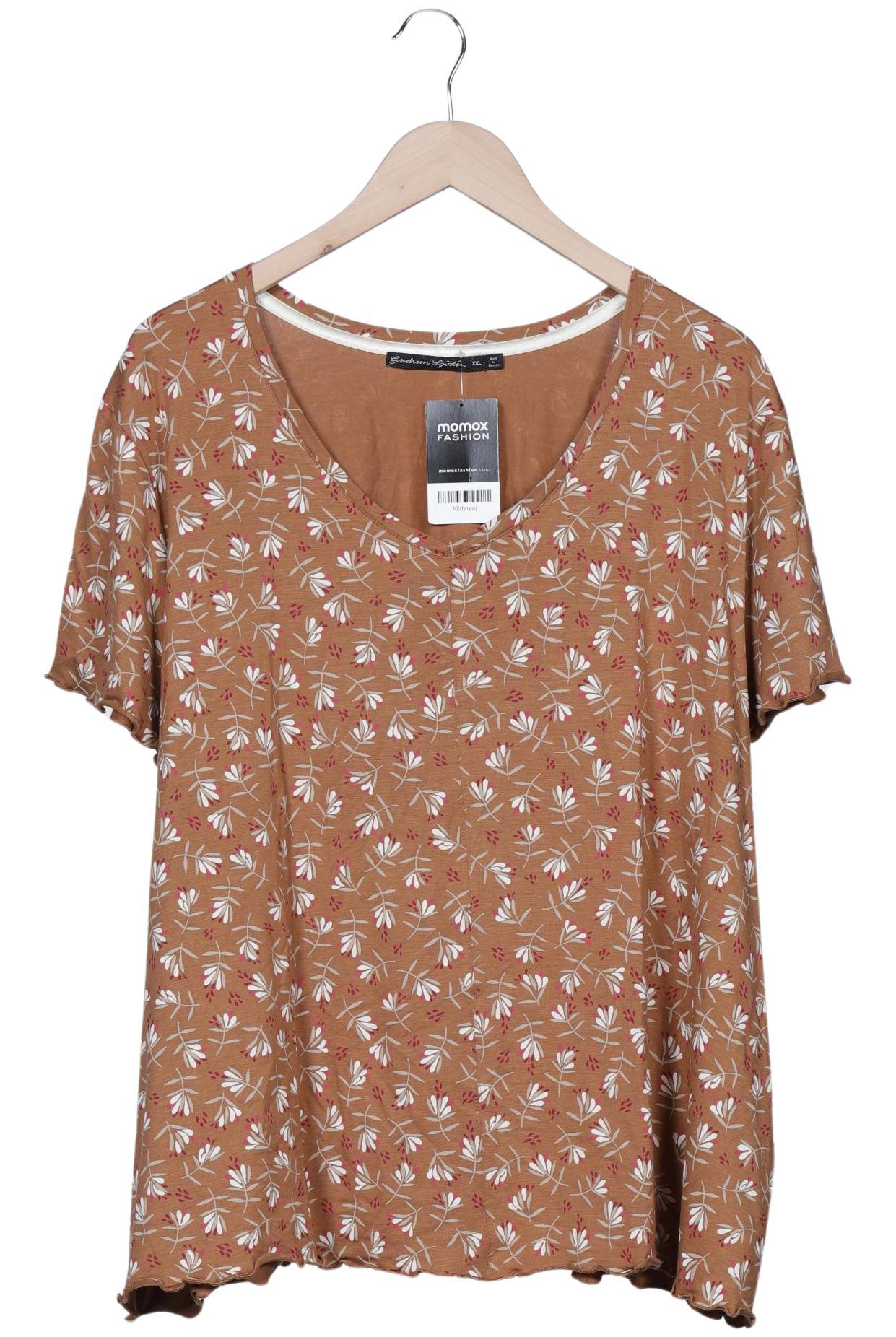 

Gudrun Sjödén Damen T-Shirt, braun, Gr. 46