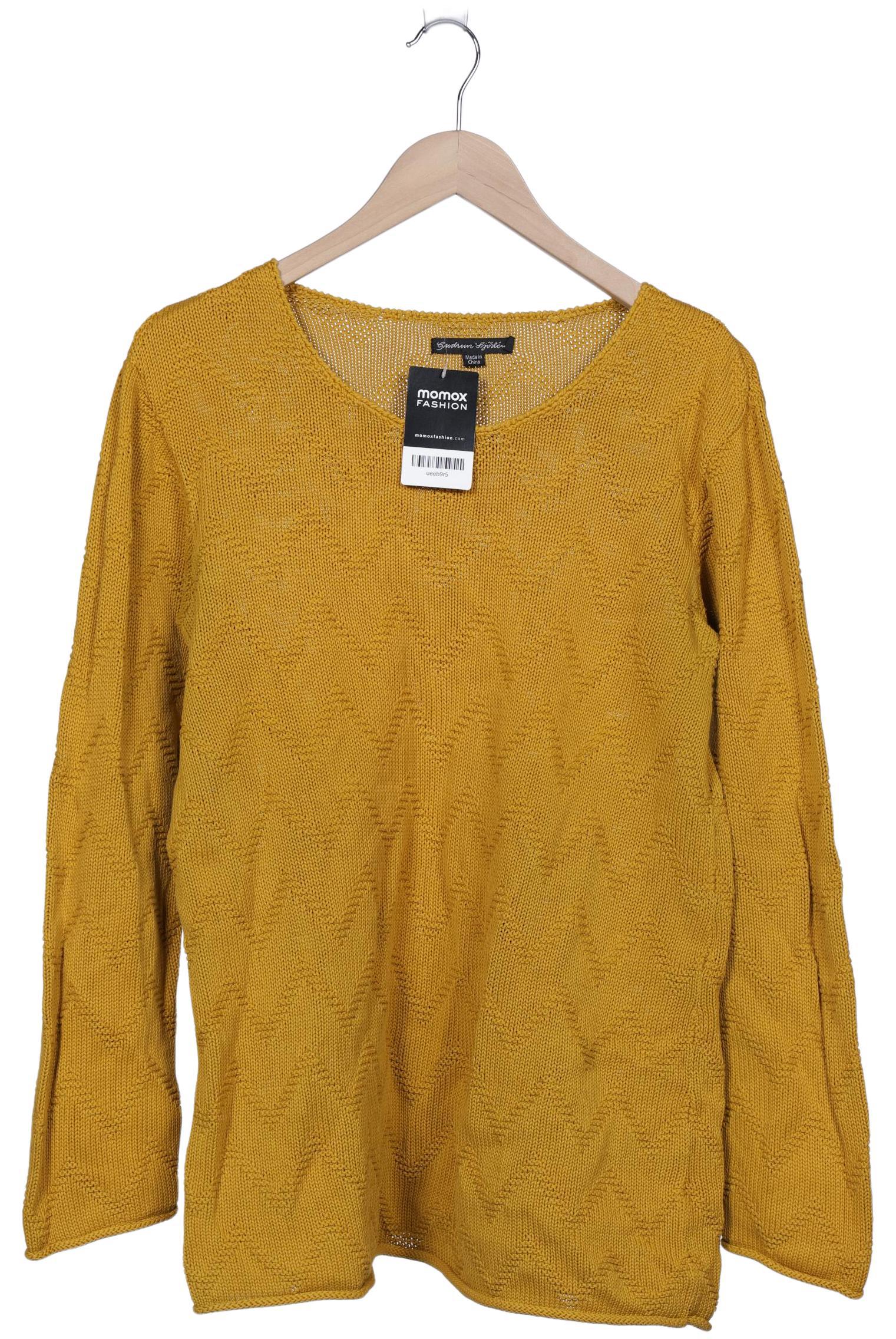 

Gudrun Sjödén Damen Pullover, gelb, Gr. 42