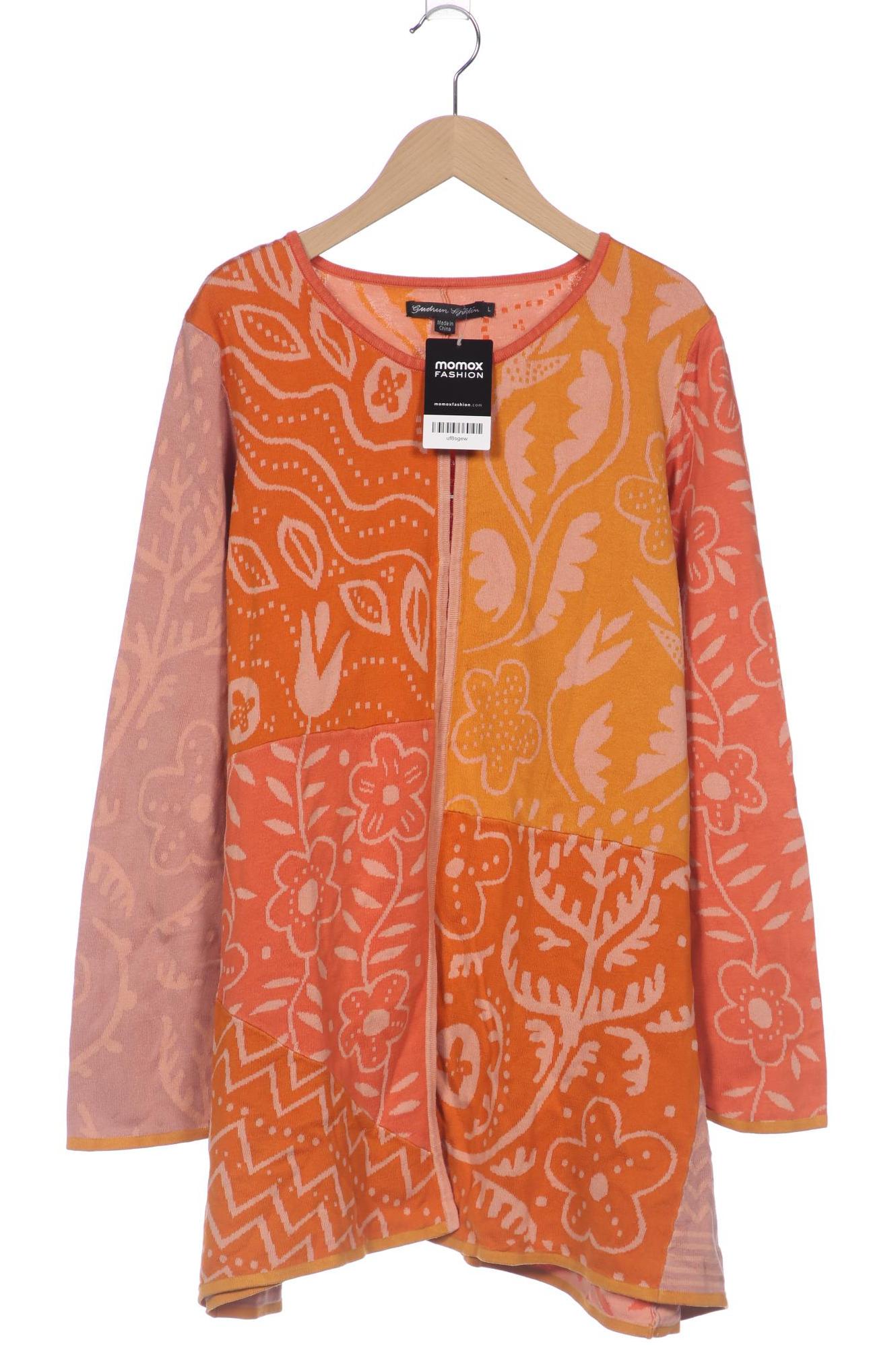 

Gudrun Sjödén Damen Strickjacke, orange, Gr. 42