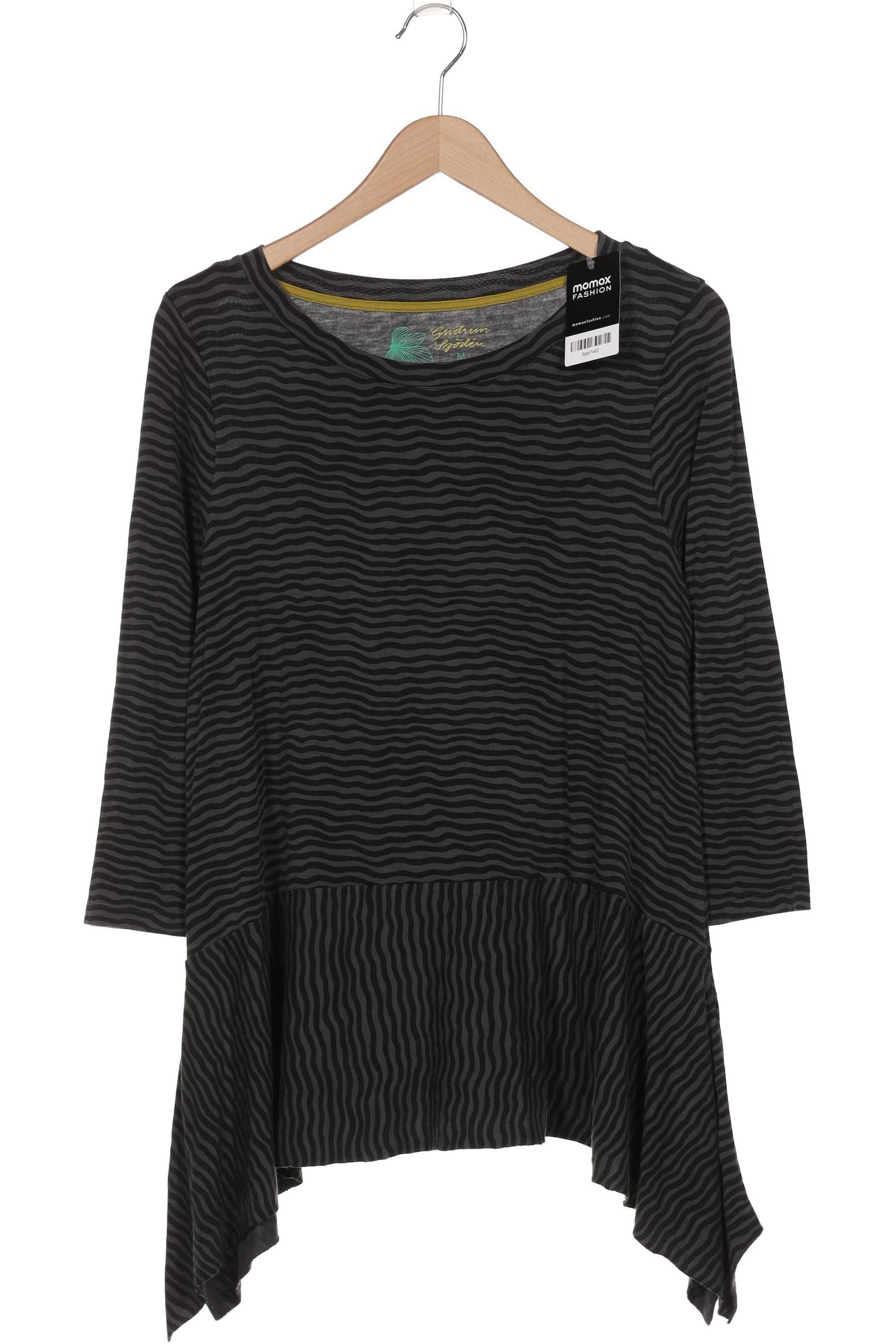 

Gudrun Sjödén Damen Langarmshirt, grau, Gr. 38