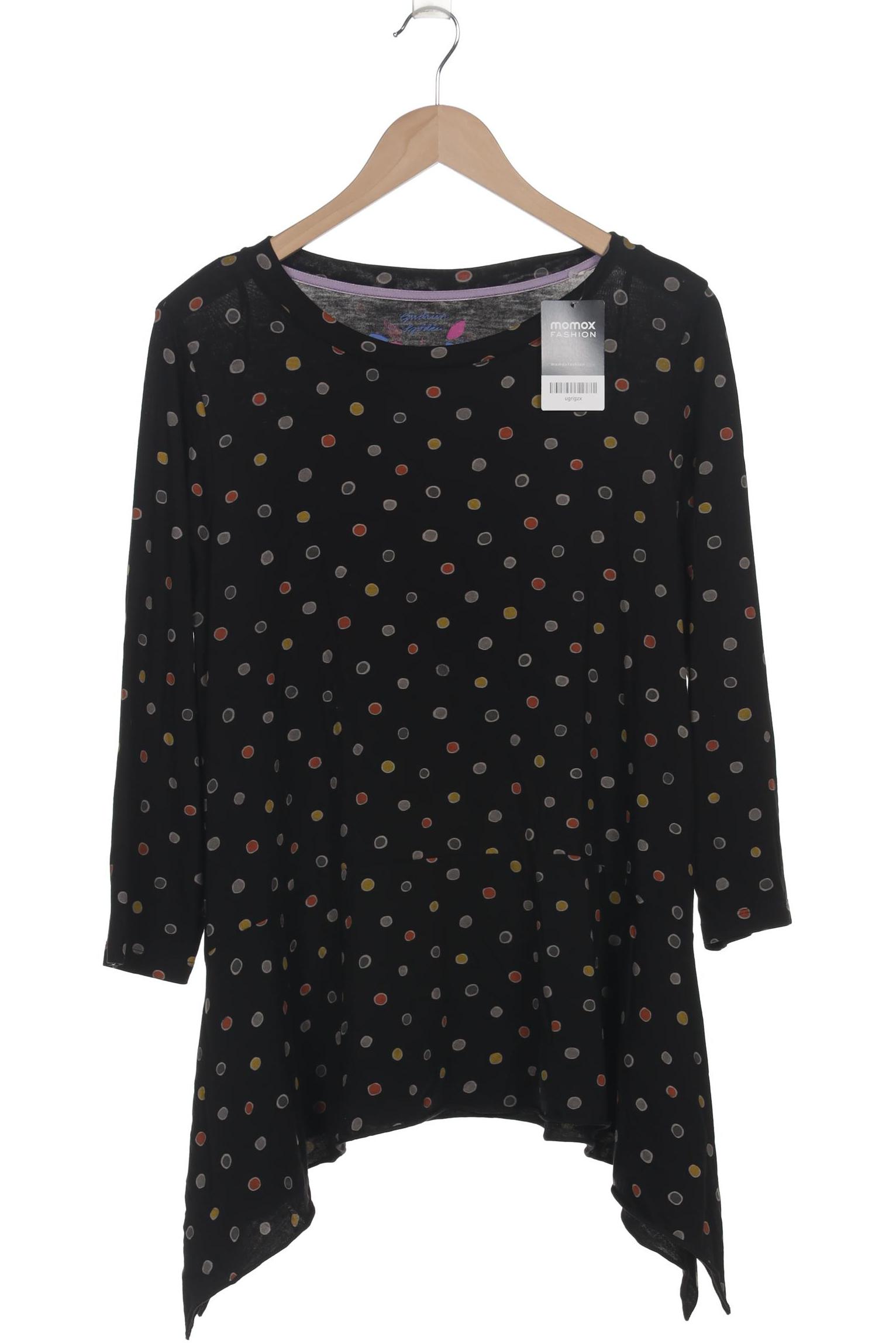 

Gudrun Sjödén Damen Langarmshirt, schwarz, Gr. 42