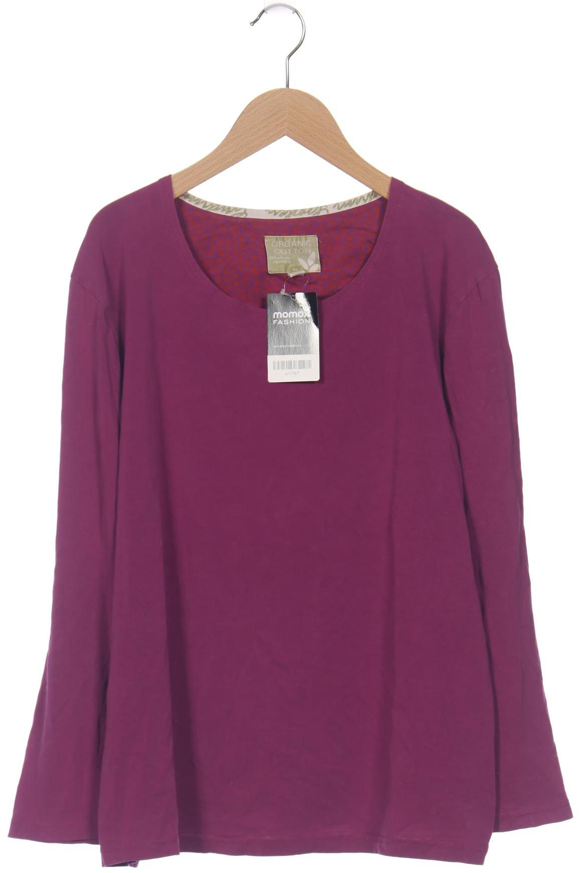 

Gudrun Sjödén Damen Langarmshirt, flieder, Gr. 44