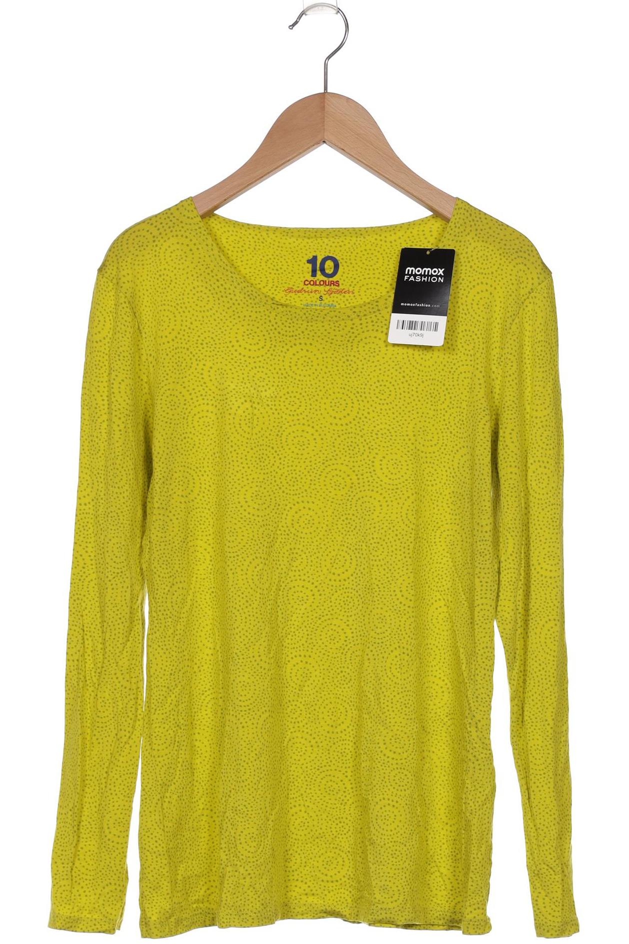 

Gudrun Sjödén Damen Langarmshirt, hellgrün, Gr. 36
