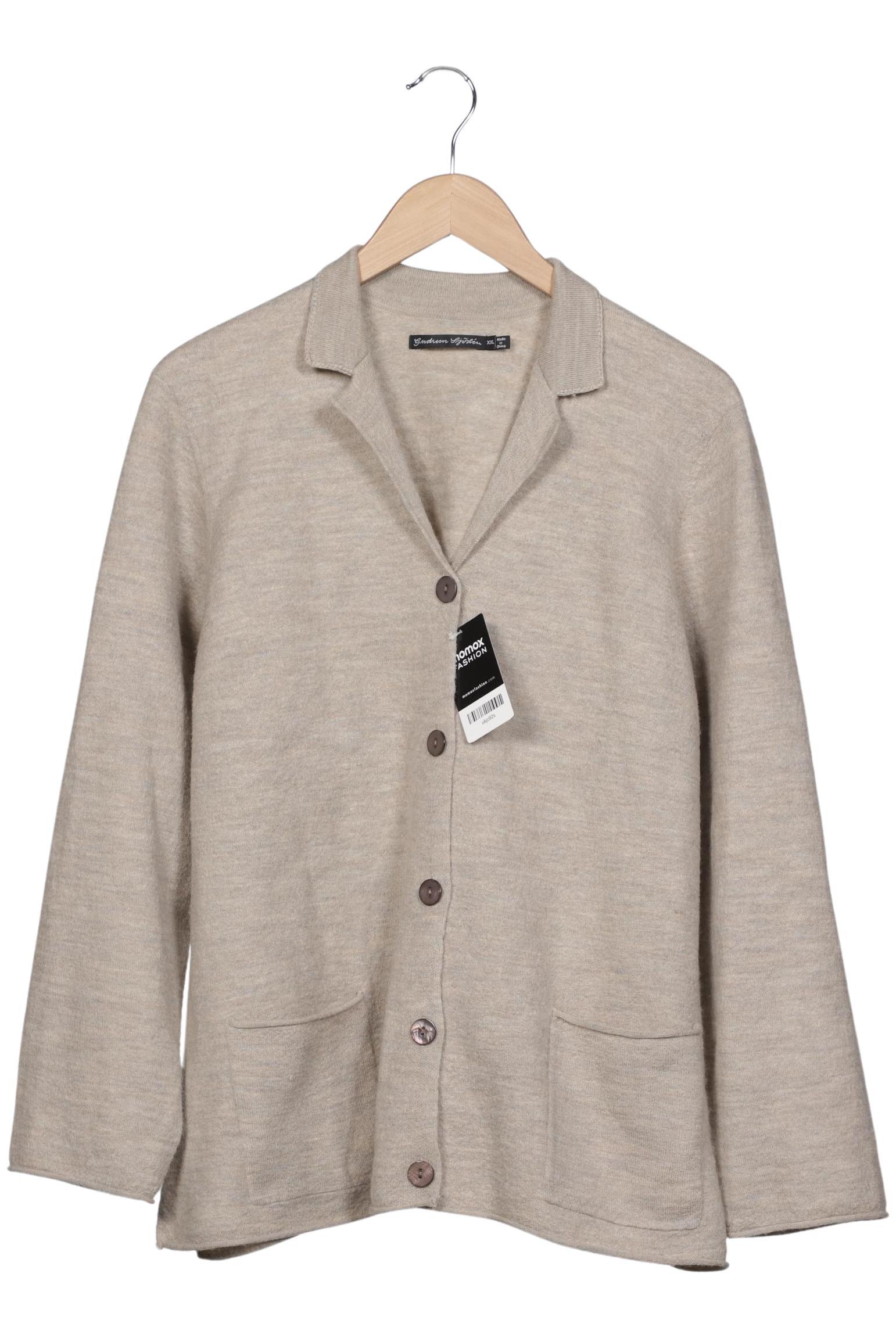 

Gudrun Sjödén Damen Strickjacke, beige, Gr. 46