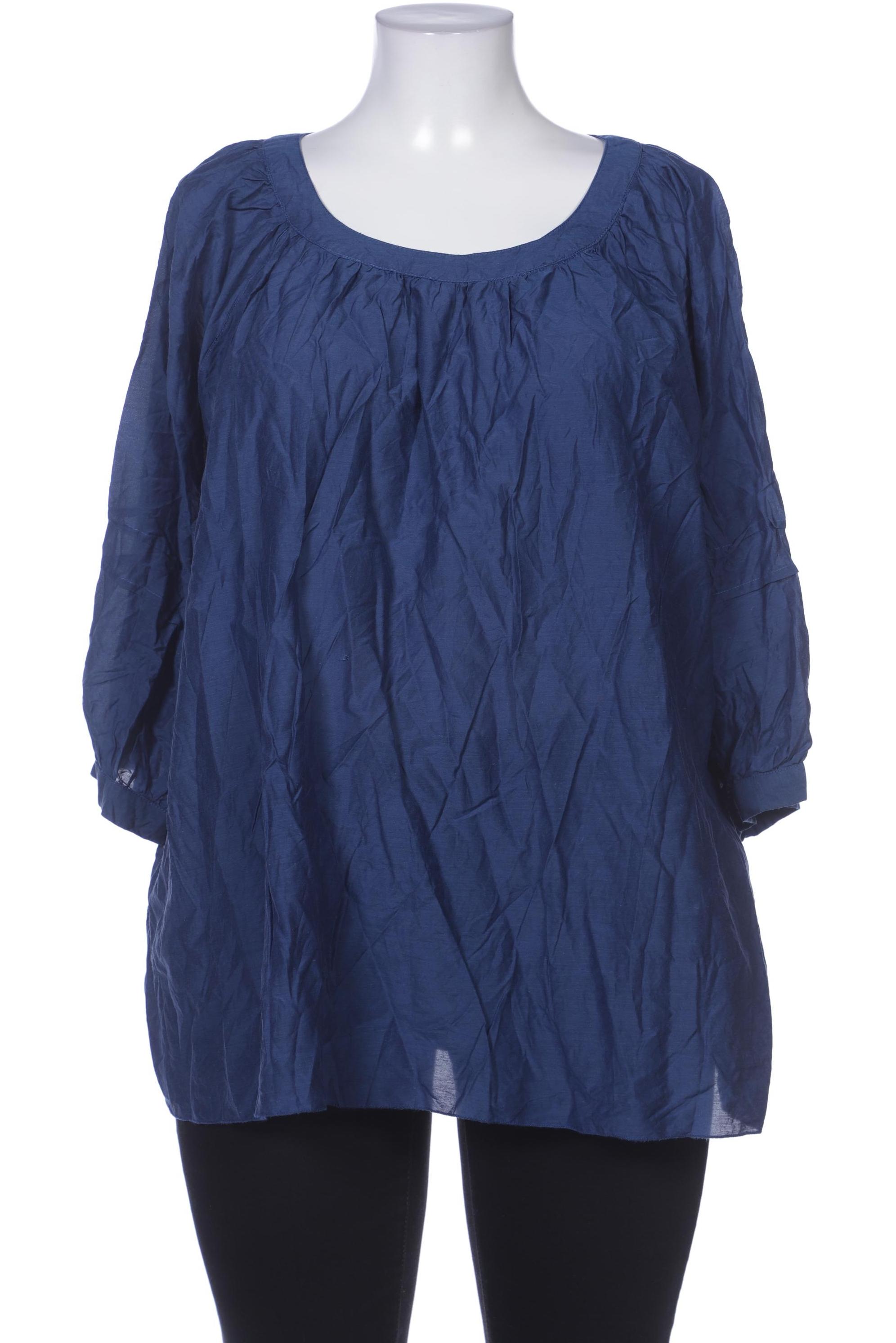 

Gudrun Sjödén Damen Bluse, marineblau, Gr. 44