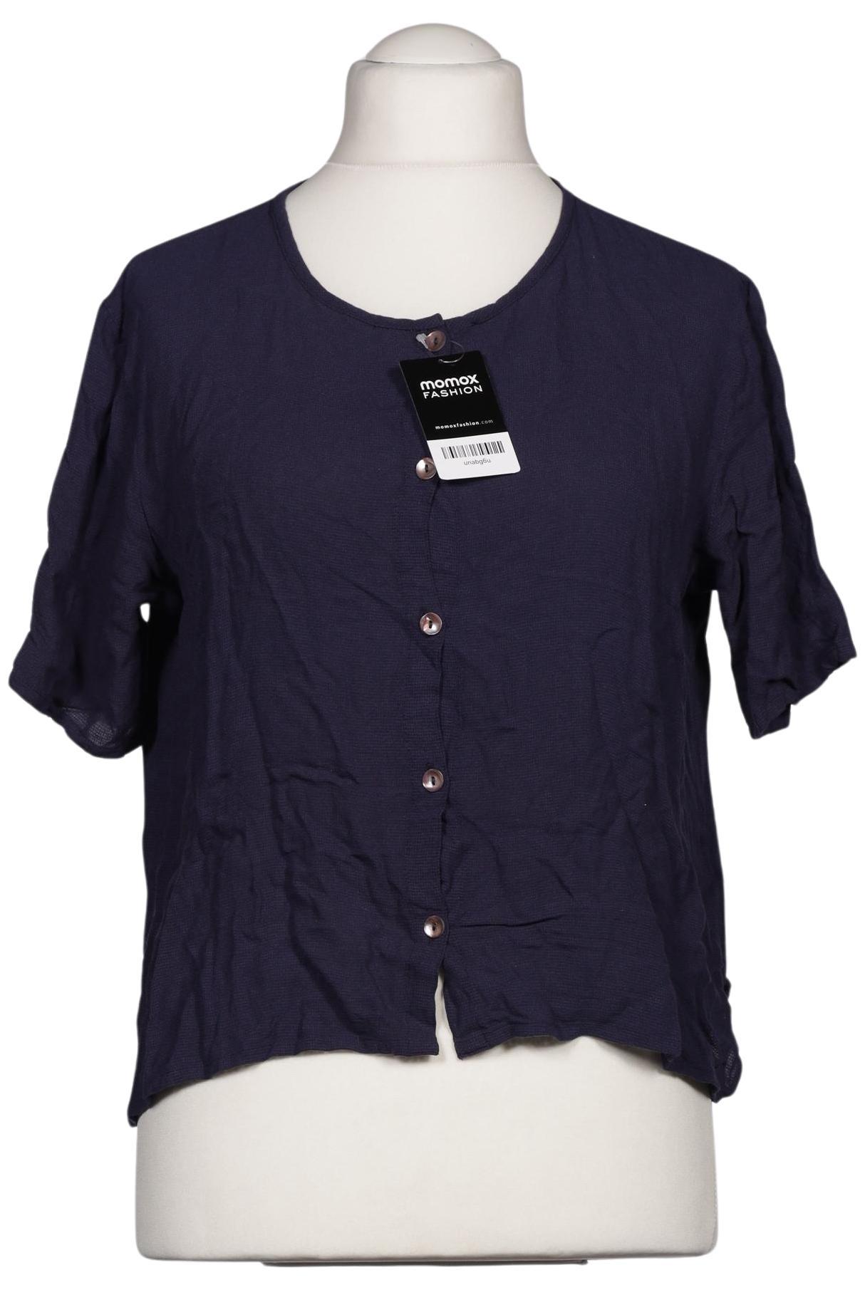 

Gudrun Sjödén Damen Bluse, marineblau, Gr. 42