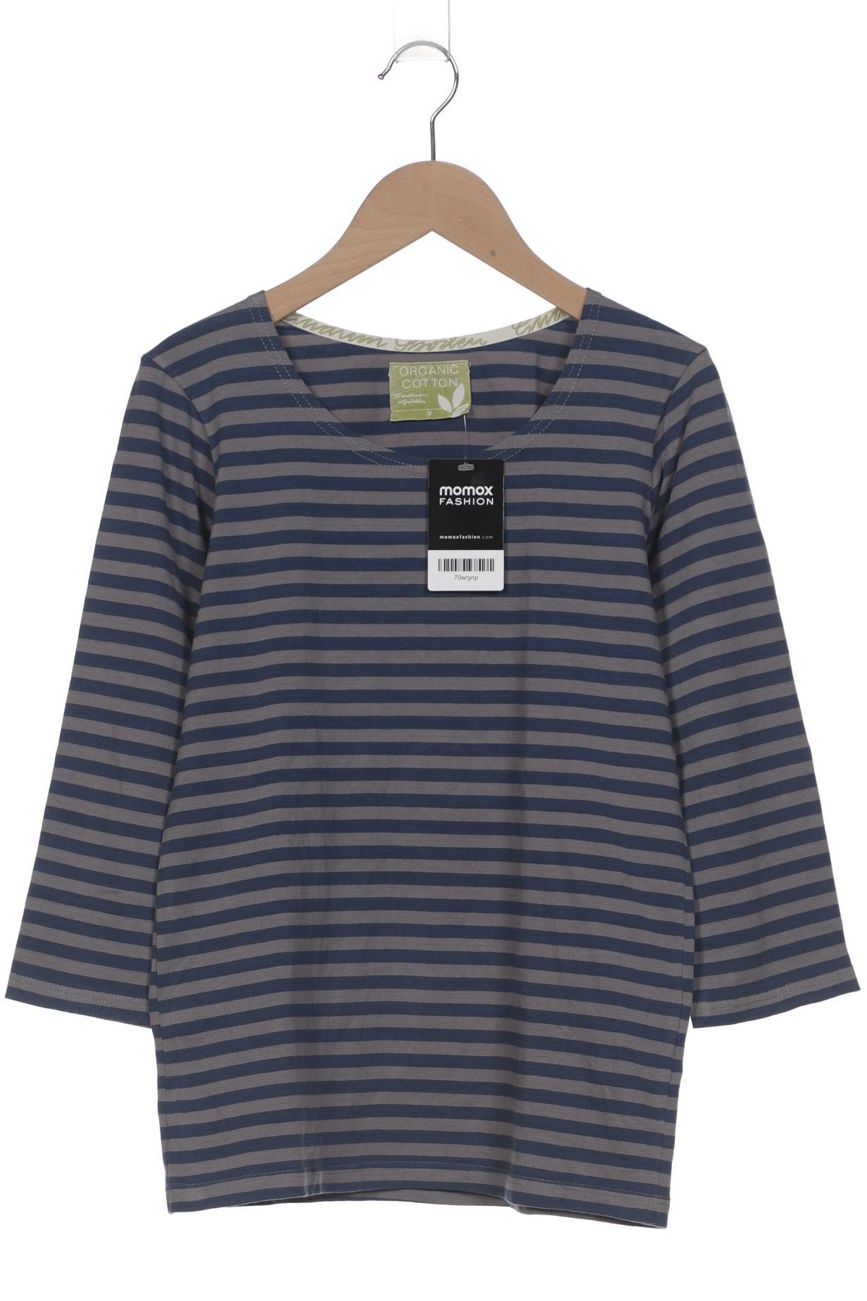 

Gudrun Sjödén Damen Langarmshirt, blau, Gr. 36