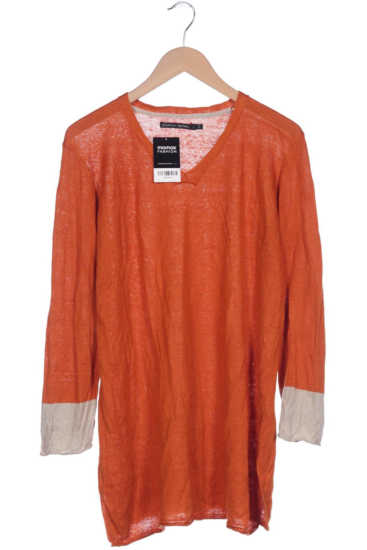 

Gudrun Sjödén Damen Pullover, orange, Gr. 42