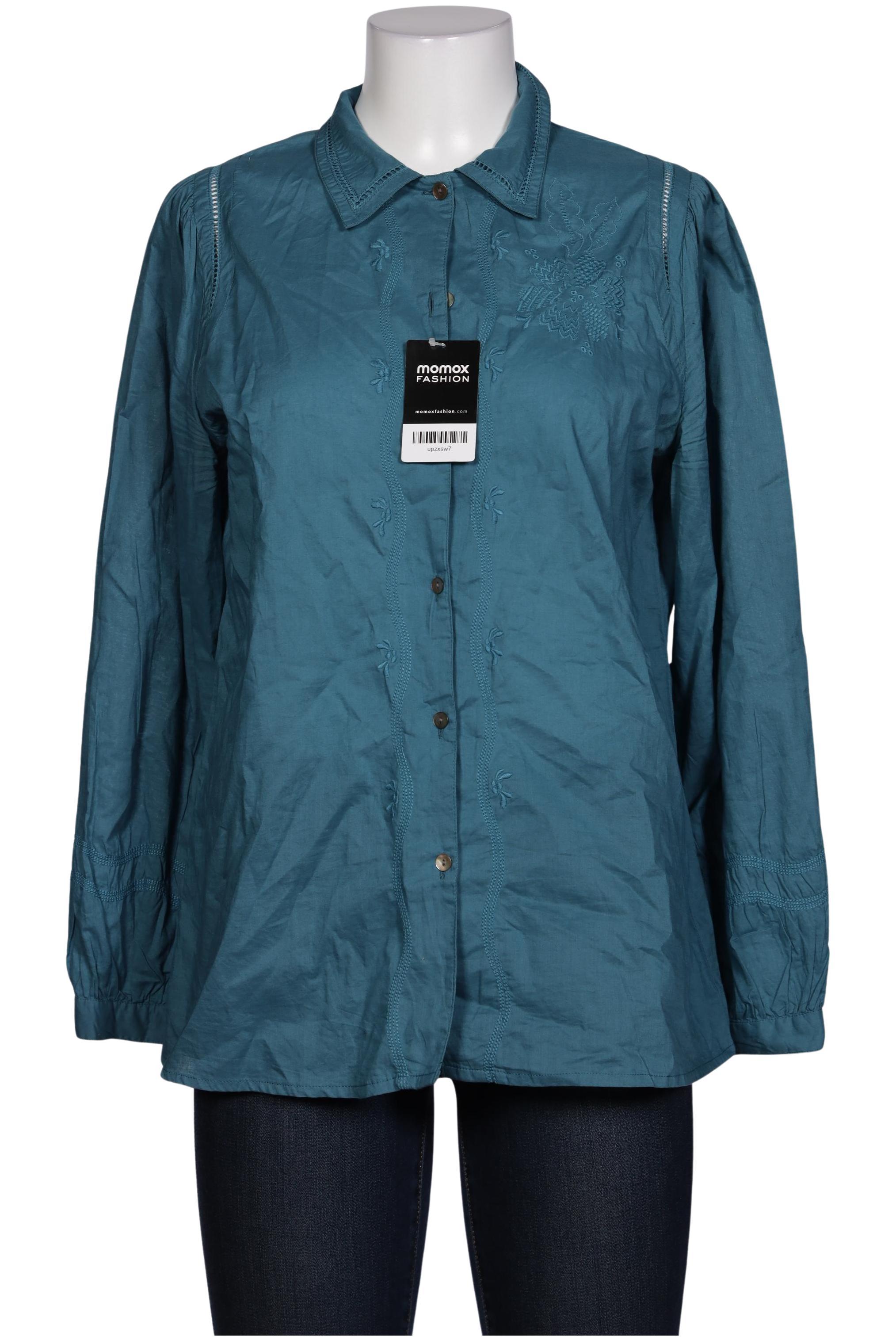 

Gudrun Sjödén Damen Bluse, blau, Gr. 38