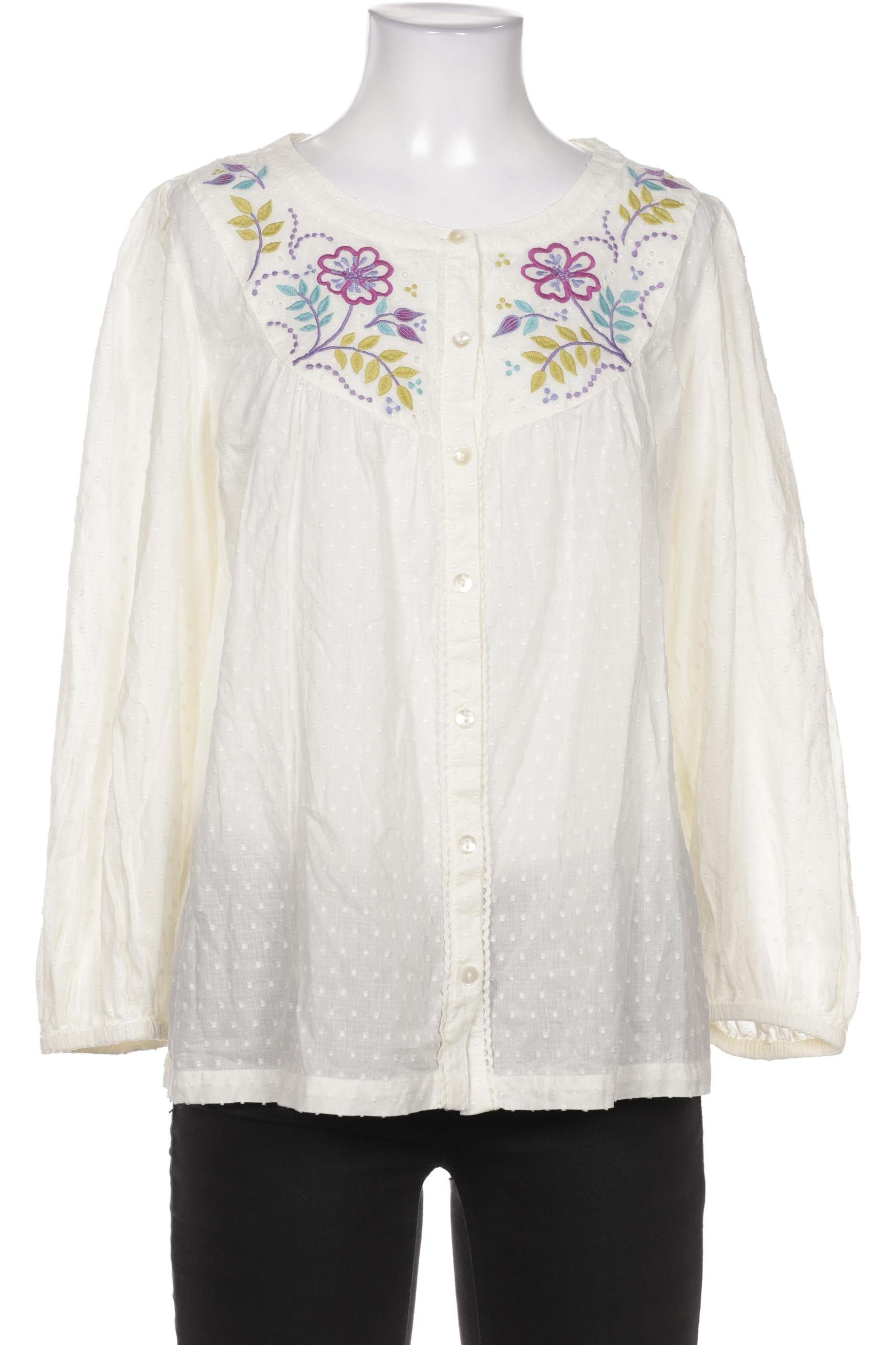 

Gudrun Sjödén Damen Bluse, cremeweiß, Gr. 36