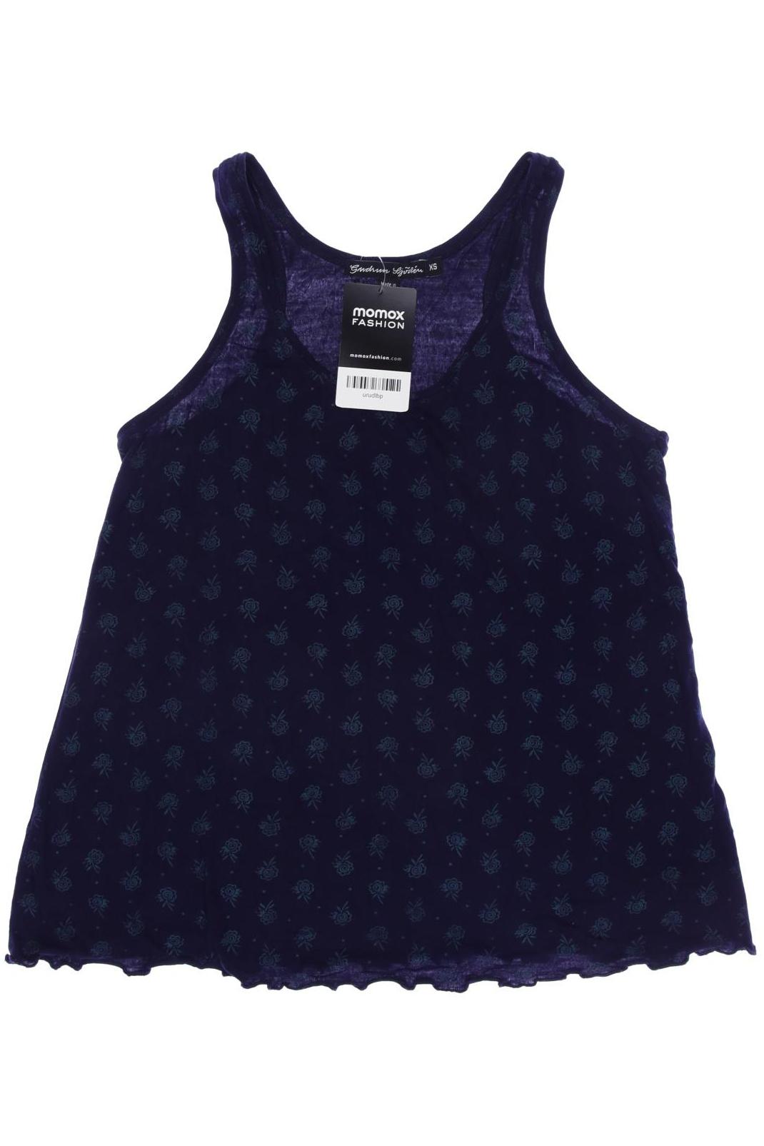 

Gudrun Sjödén Damen Top, marineblau, Gr. 34