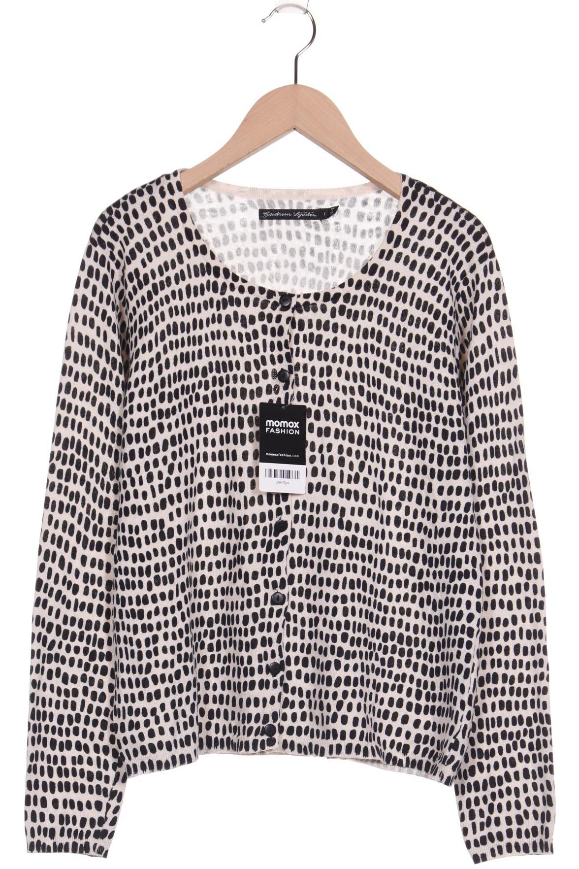 

Gudrun Sjödén Damen Strickjacke, schwarz, Gr. 36