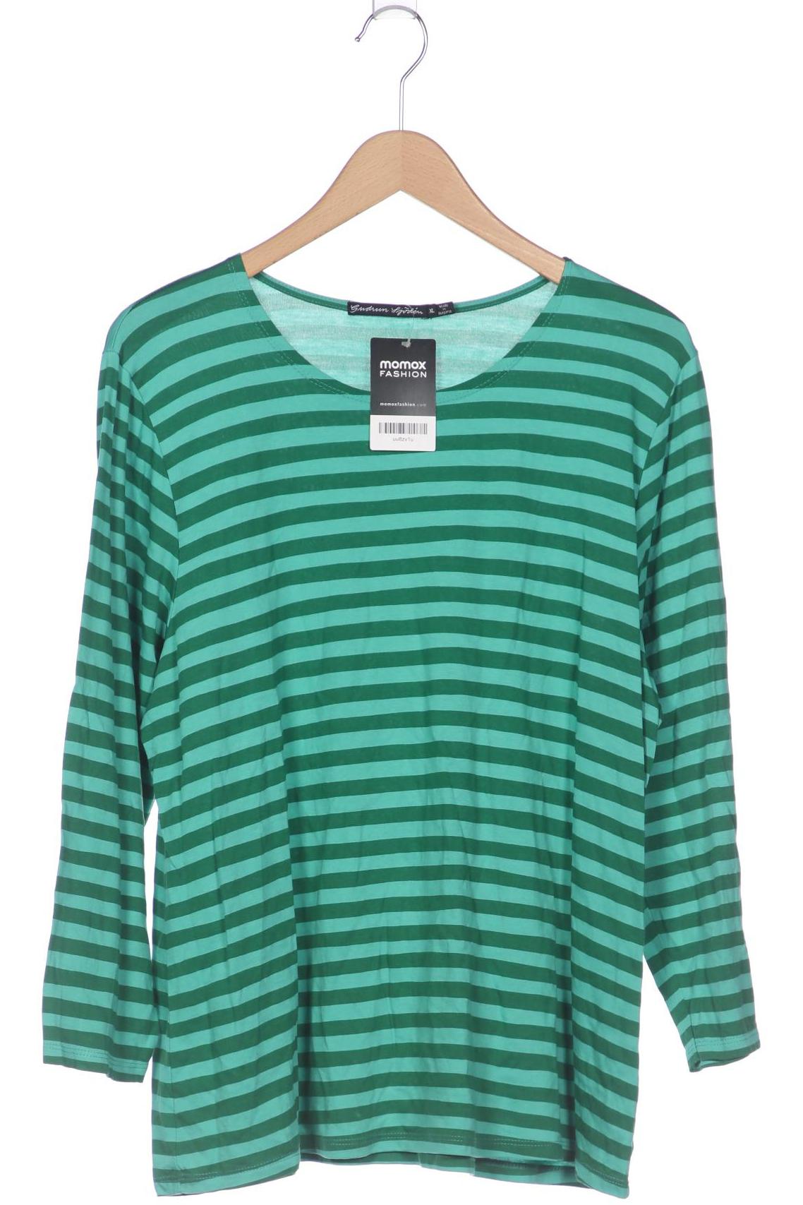 

Gudrun Sjödén Damen Langarmshirt, grün, Gr. 44