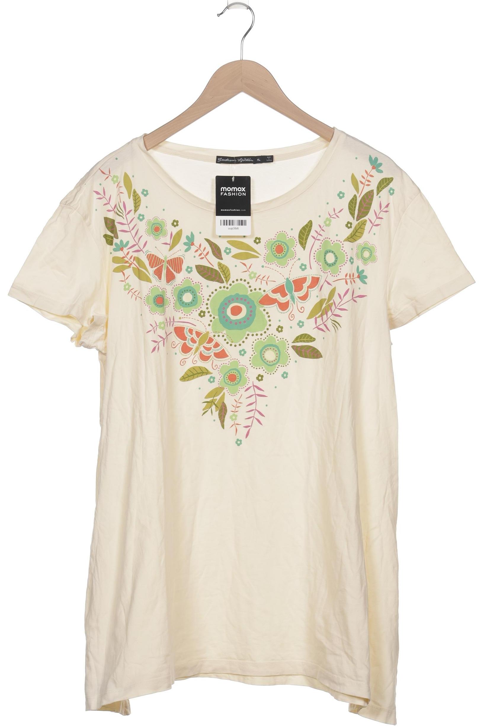 

Gudrun Sjödén Damen T-Shirt, cremeweiß, Gr. 44