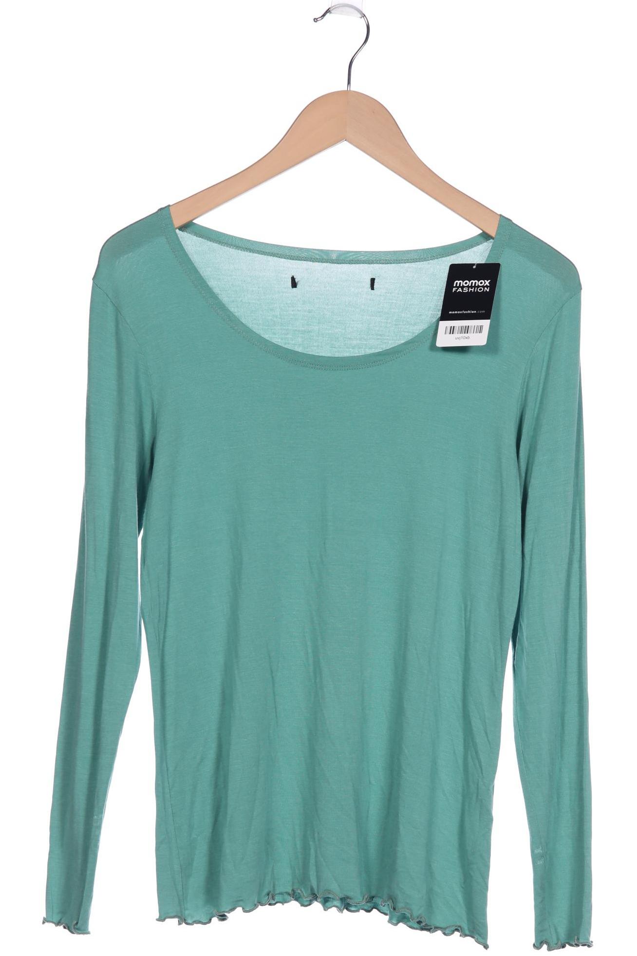 

Gudrun Sjödén Damen Langarmshirt, türkis, Gr. 38