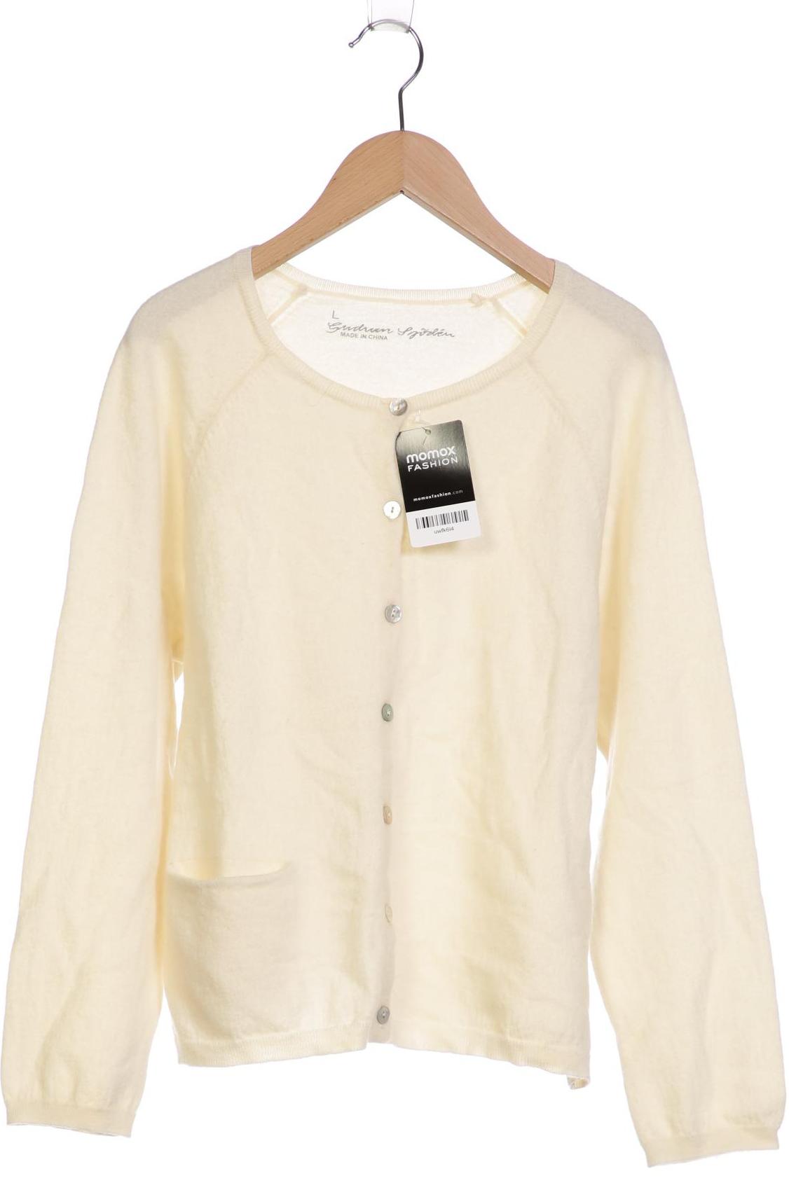

Gudrun Sjödén Damen Strickjacke, beige, Gr. 42
