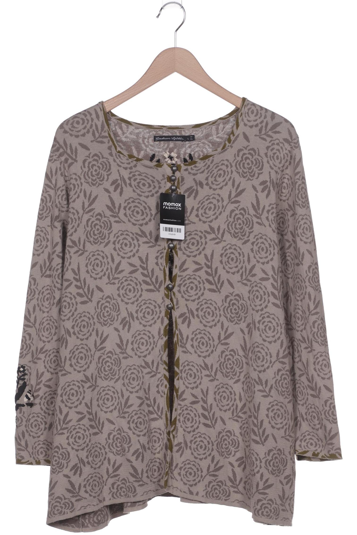 

Gudrun Sjödén Damen Strickjacke, beige, Gr. 42