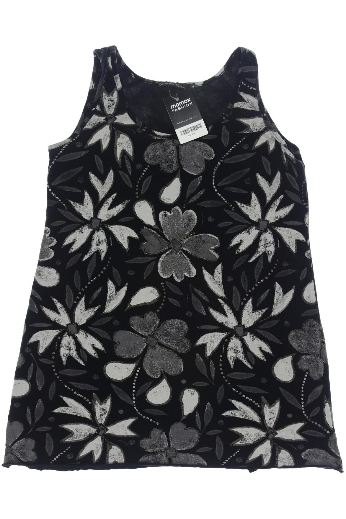 

Gudrun Sjödén Damen Top, schwarz, Gr. 38