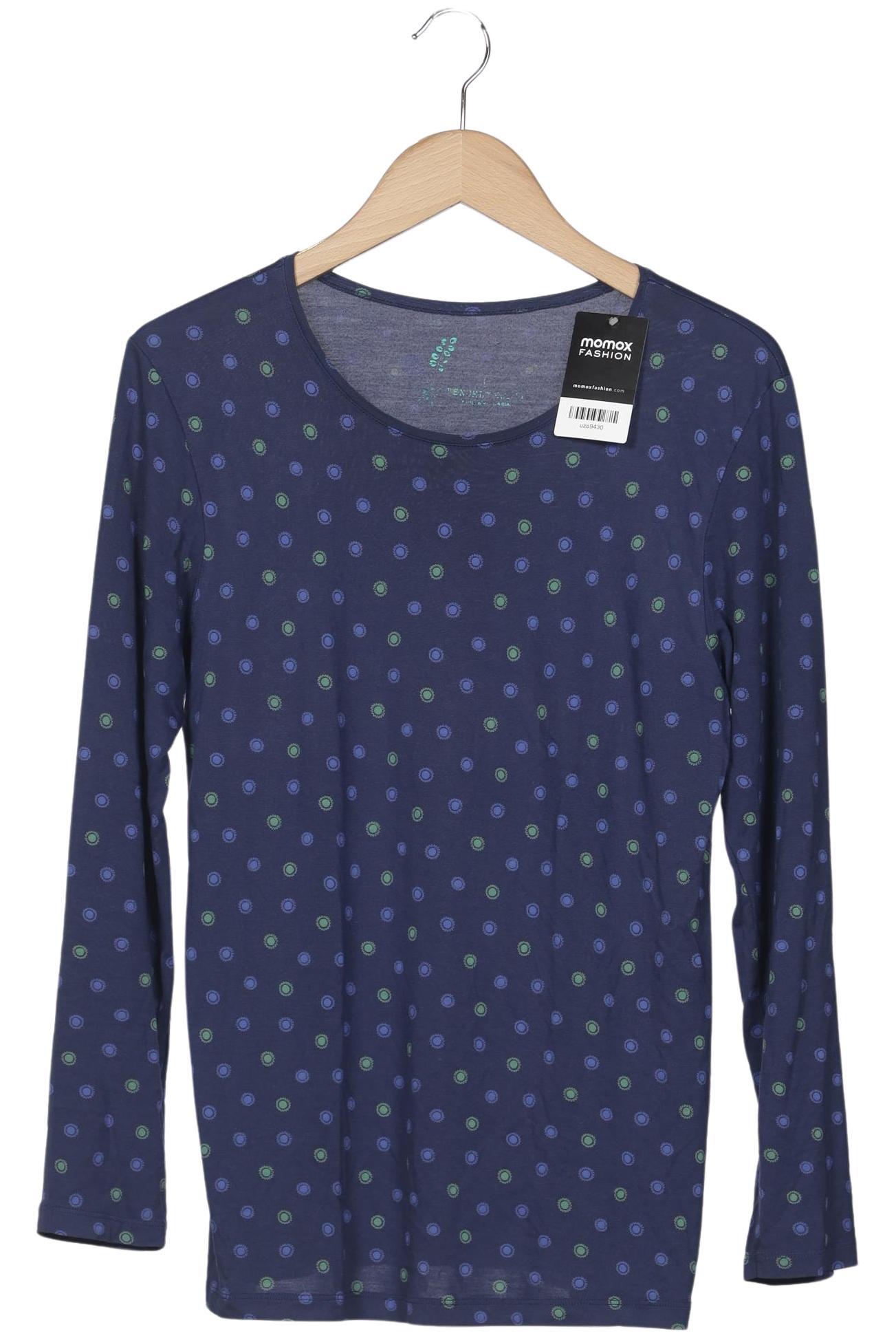 

Gudrun Sjödén Damen Langarmshirt, marineblau, Gr. 42