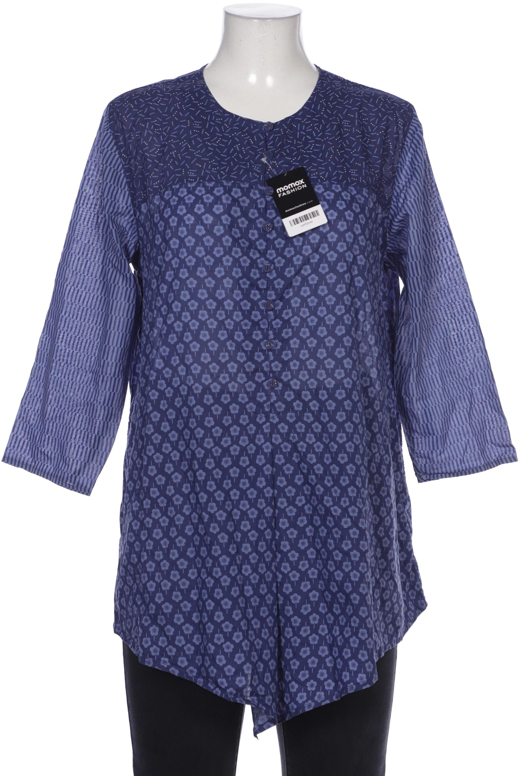 

Gudrun Sjödén Damen Bluse, marineblau, Gr. 38