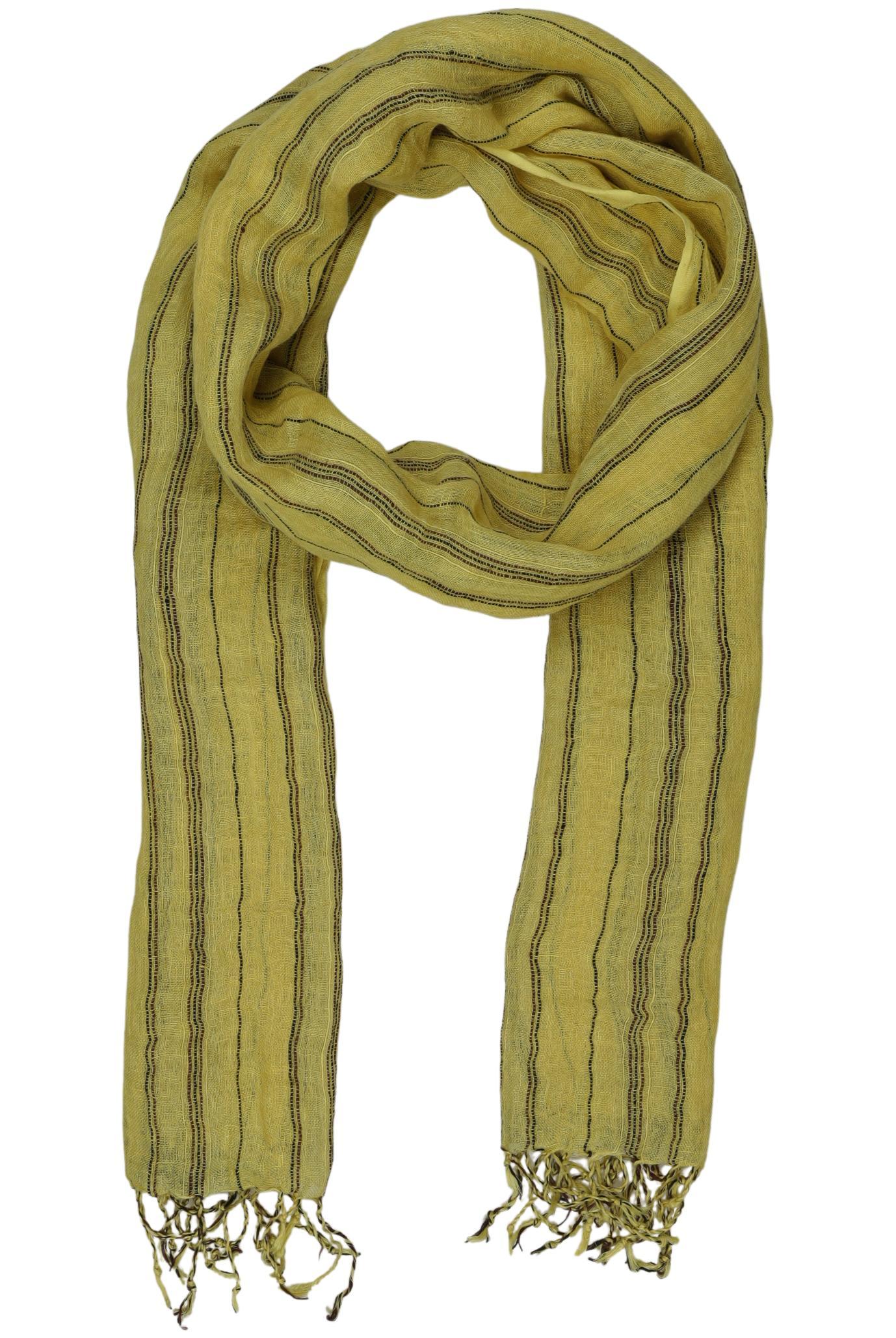 

Gudrun Sjödén Damen Schal, gelb, Gr.