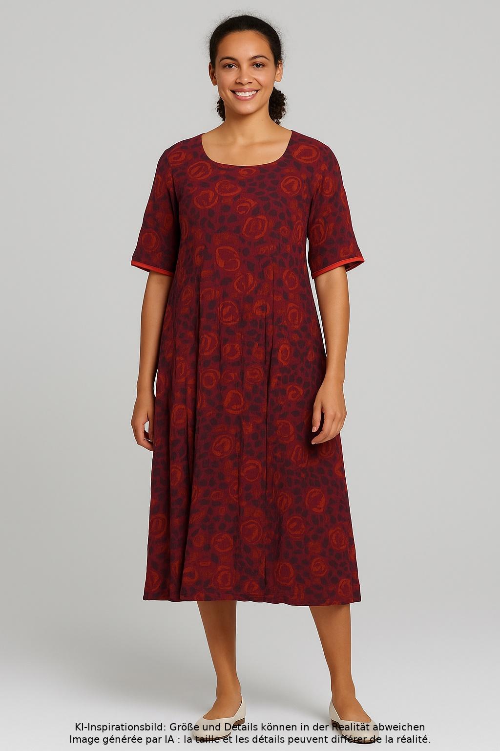 

Gudrun Sjödén Damen Kleid, rot, Gr. 38