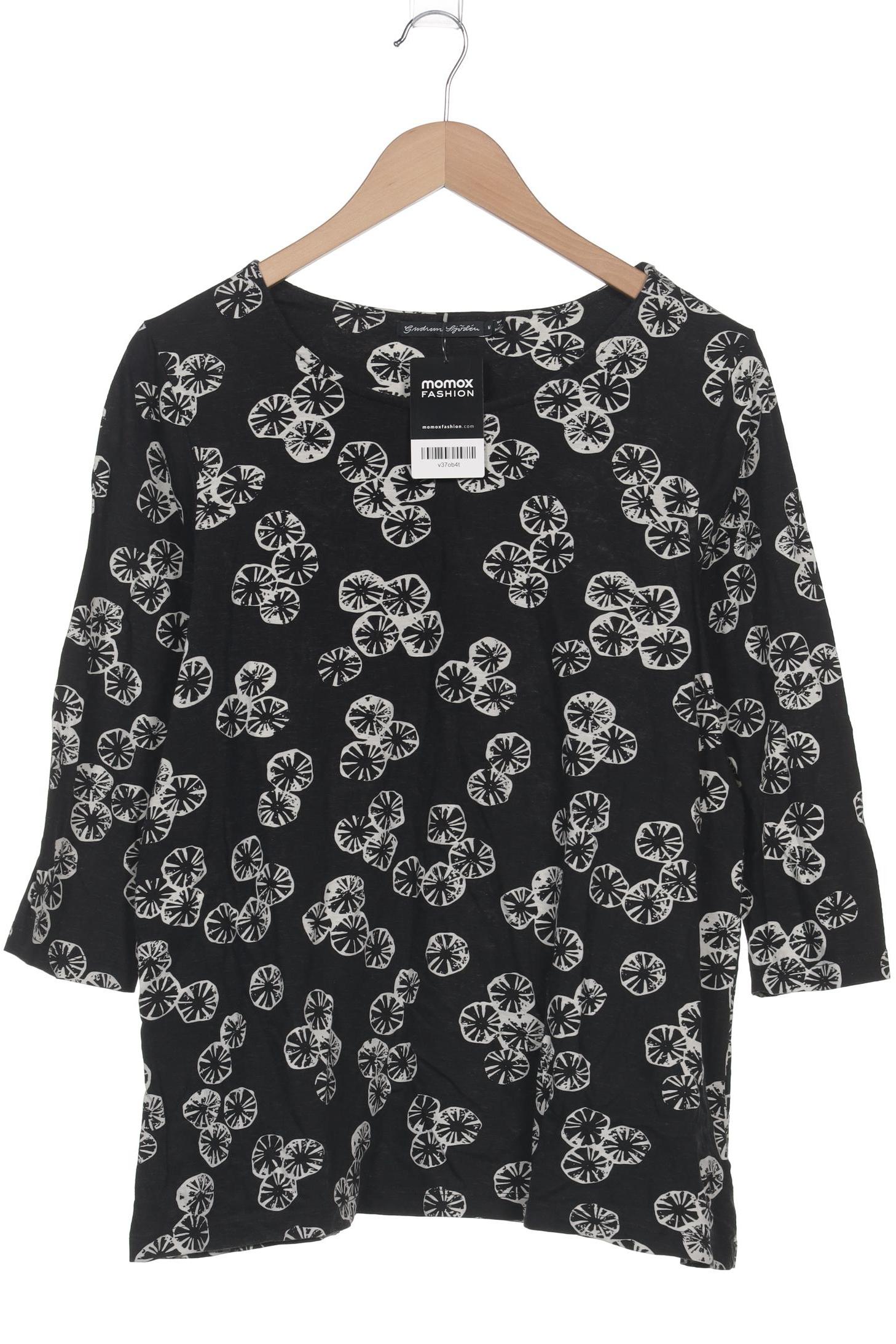 

Gudrun Sjödén Damen Langarmshirt, schwarz, Gr. 38