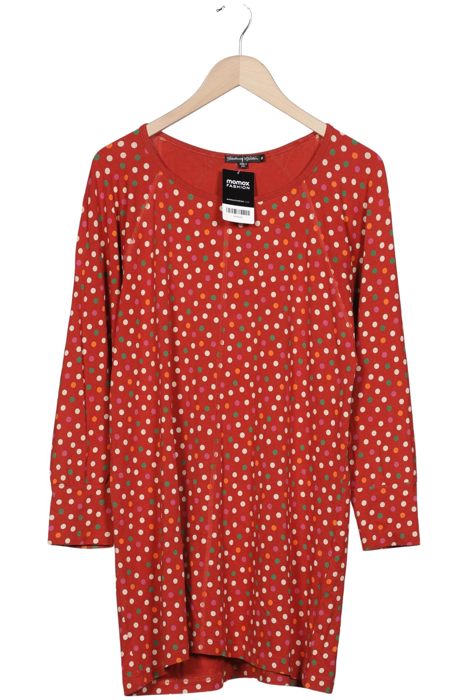 

Gudrun Sjödén Damen Langarmshirt, rot, Gr. 38