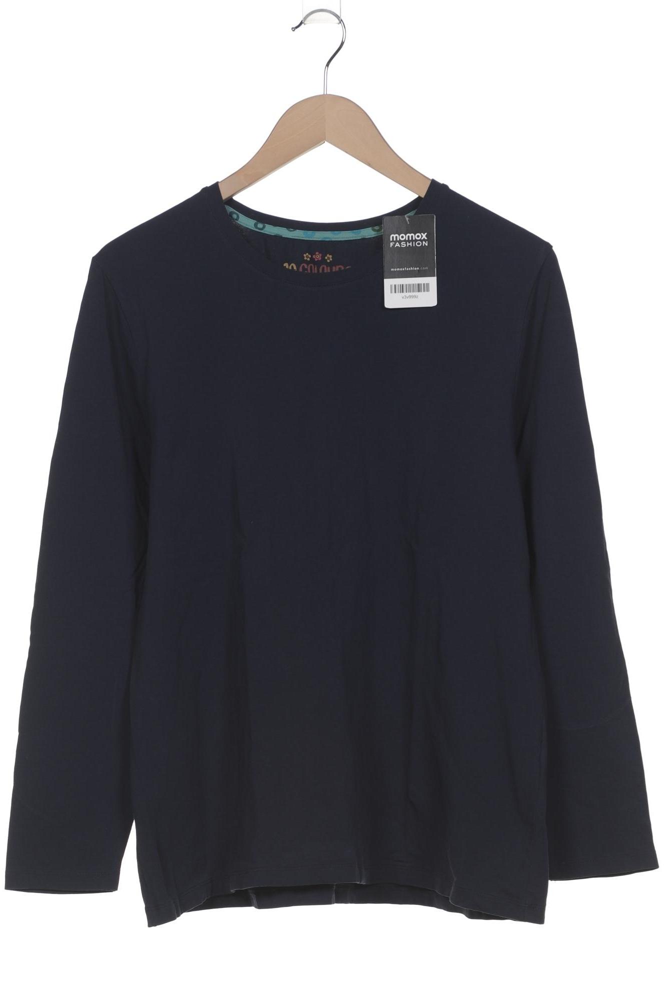 

Gudrun Sjödén Damen Langarmshirt, marineblau, Gr. 44