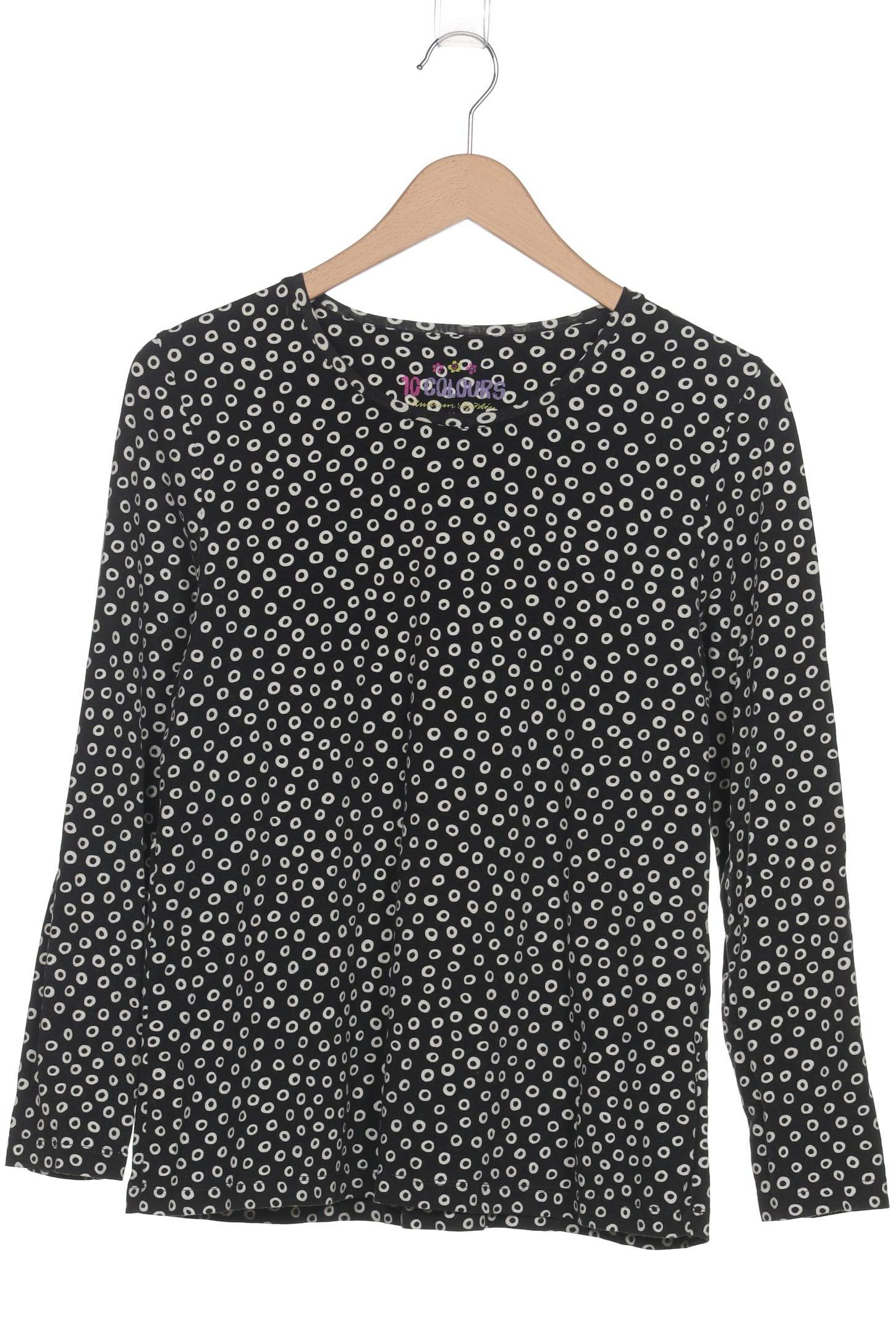 

Gudrun Sjödén Damen Langarmshirt, schwarz, Gr. 38