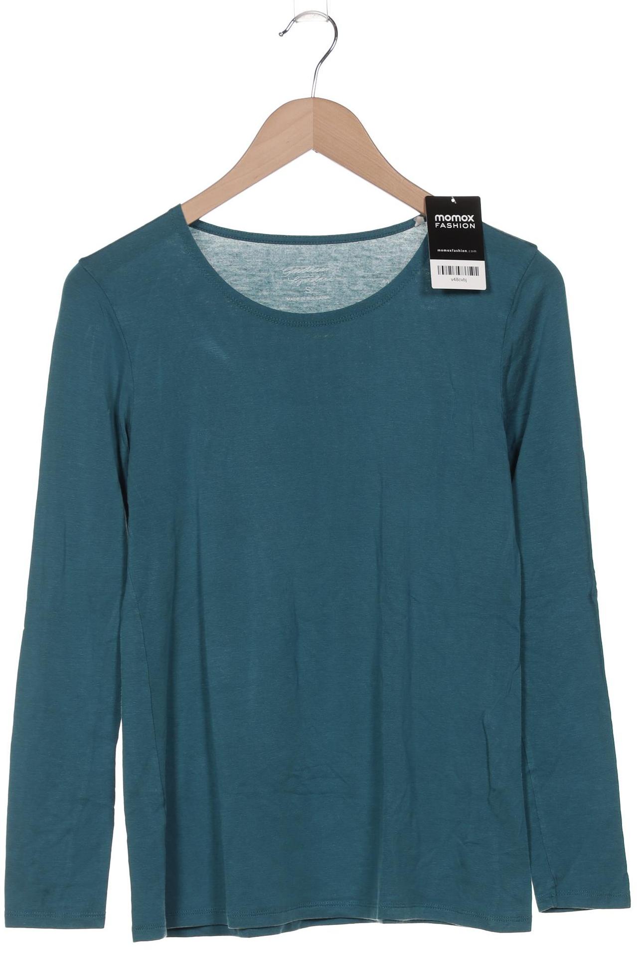 

Gudrun Sjödén Damen Langarmshirt, blau, Gr. 36