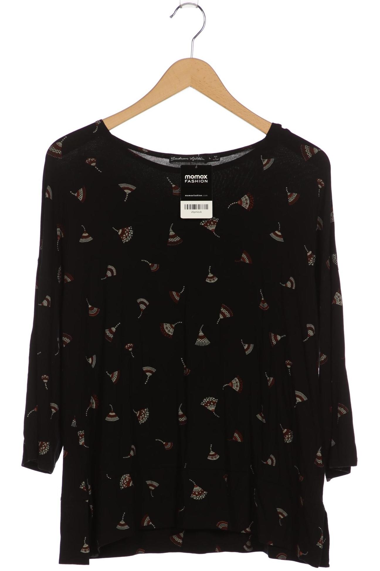 

Gudrun Sjödén Damen Langarmshirt, schwarz, Gr. 42