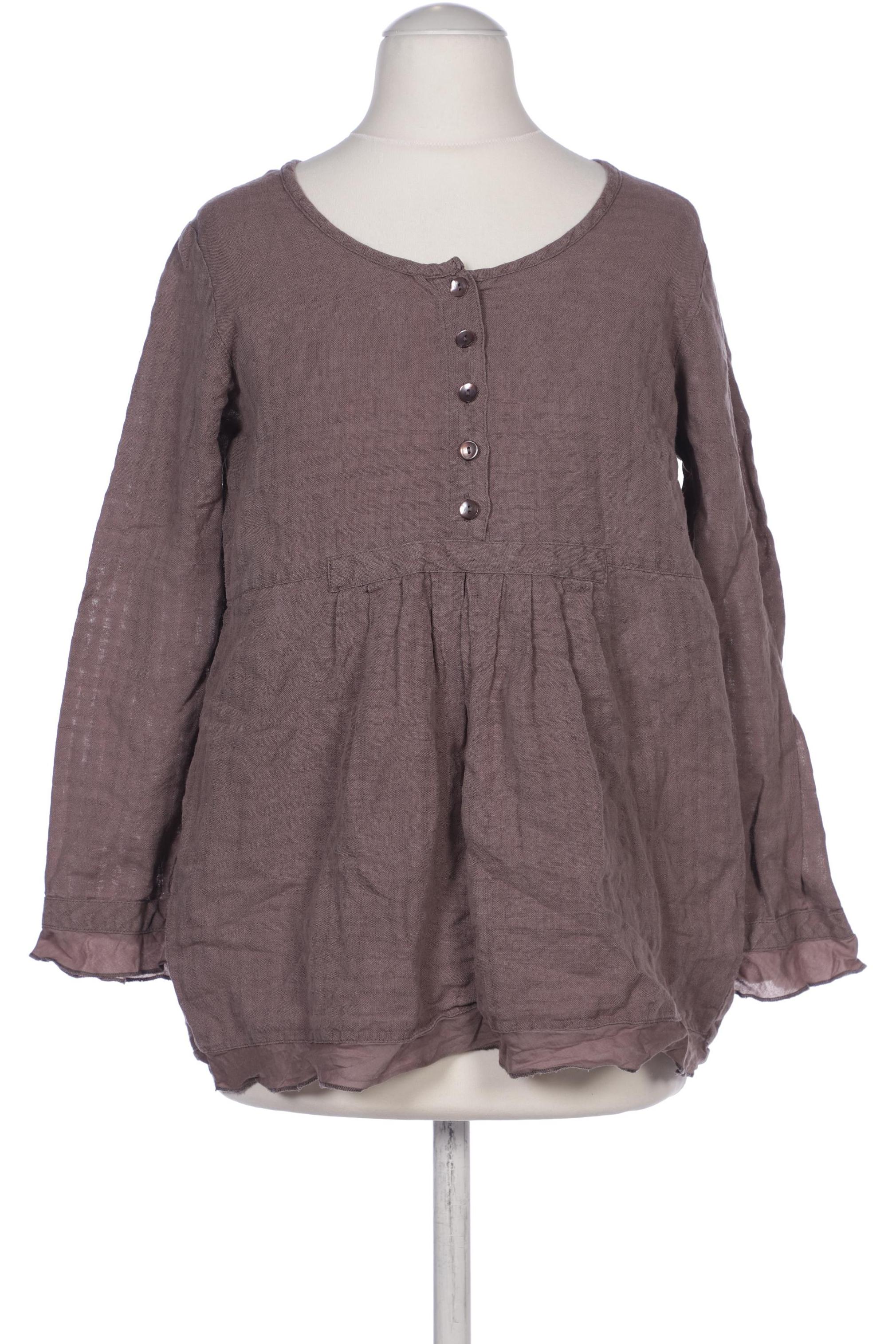 

Gudrun Sjödén Damen Bluse, braun, Gr. 36