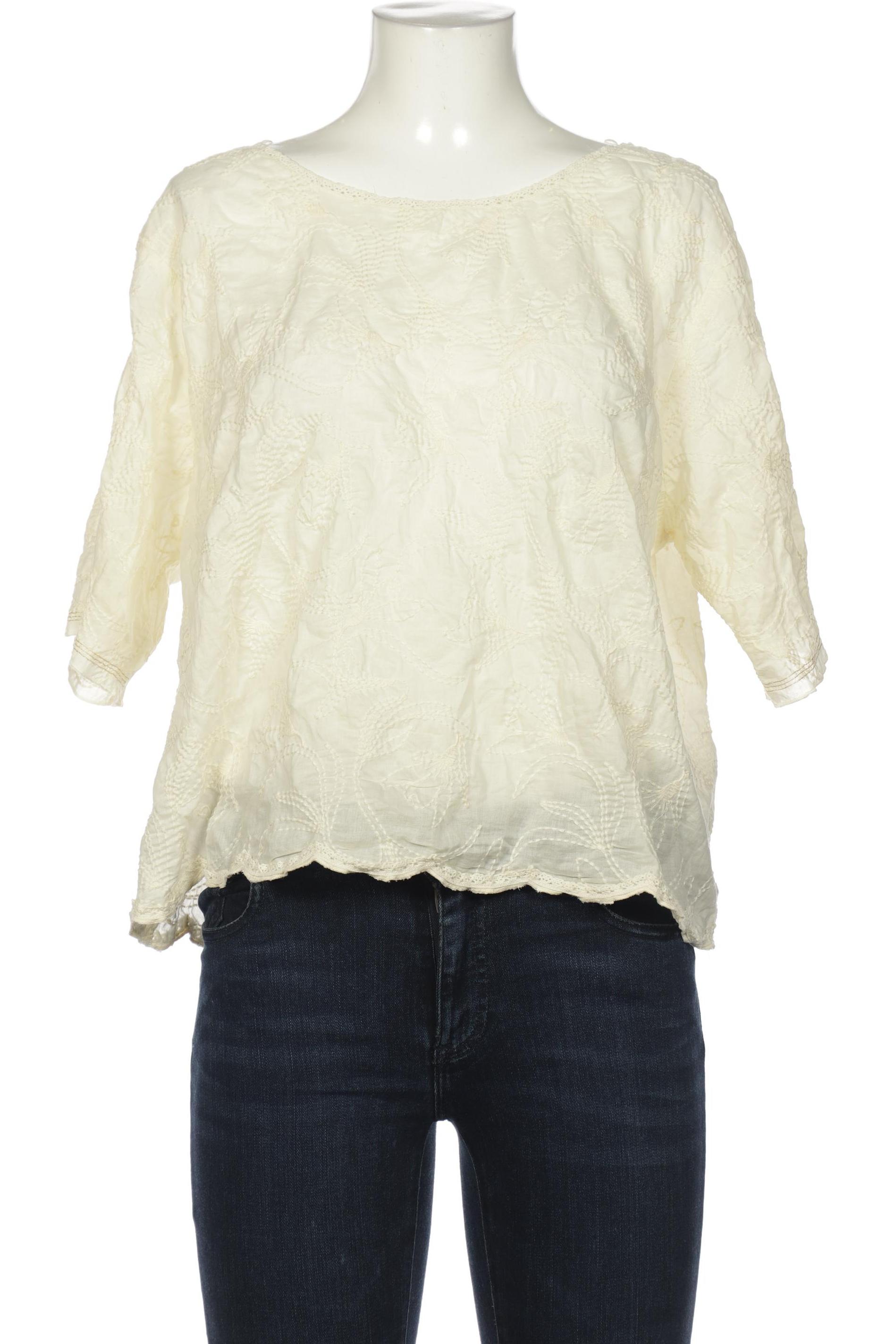 

Gudrun Sjödén Damen Bluse, cremeweiß