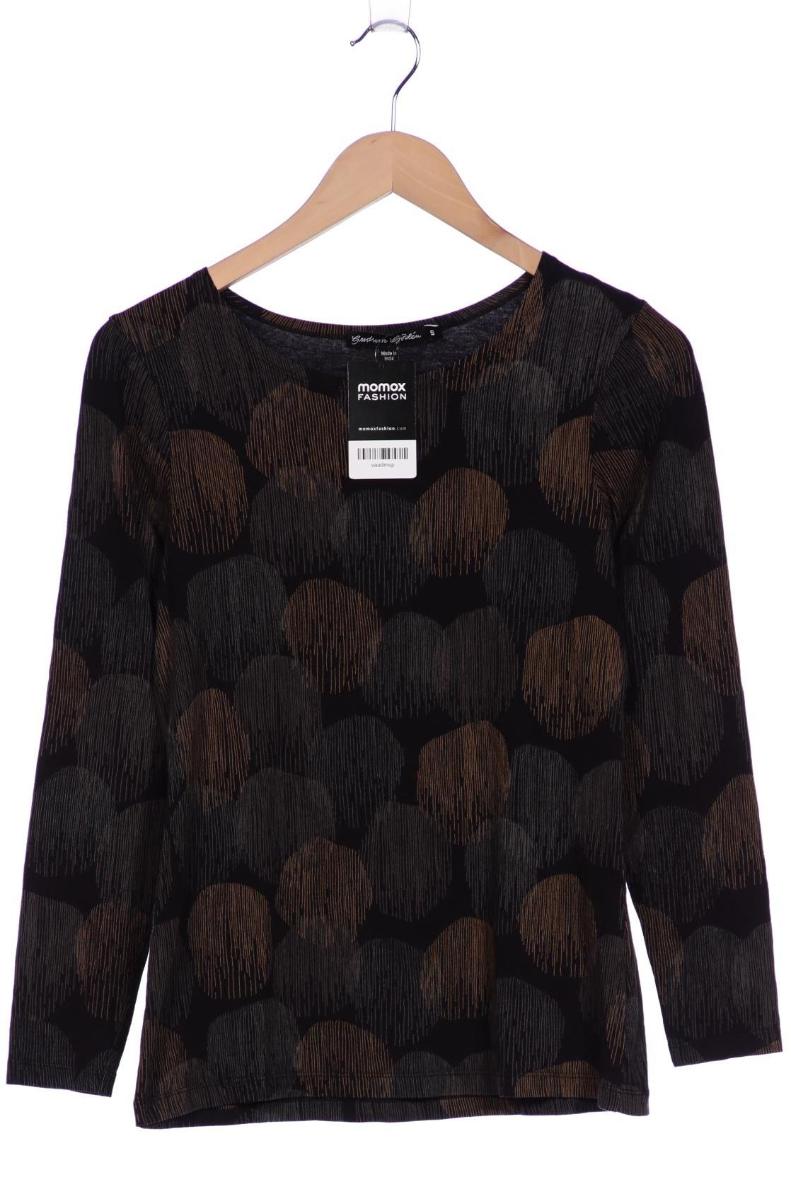 

Gudrun Sjödén Damen Langarmshirt, schwarz, Gr. 36