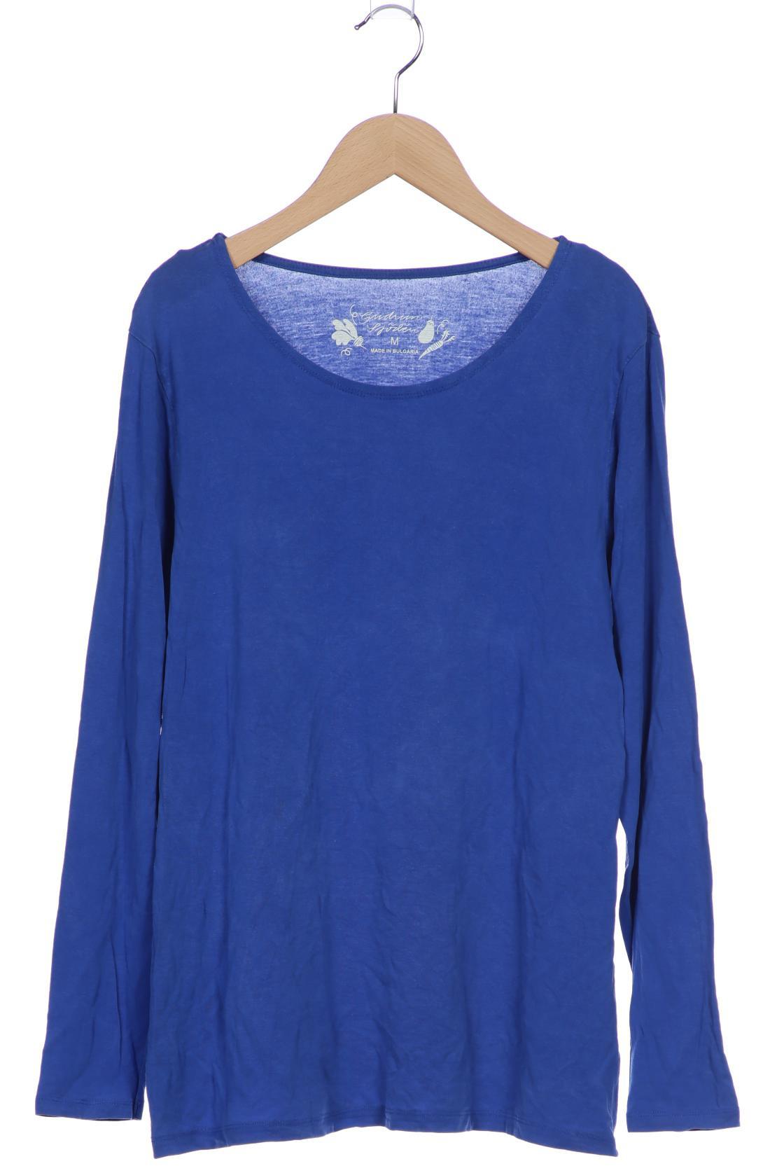 

Gudrun Sjödén Damen Langarmshirt, hellblau, Gr. 38