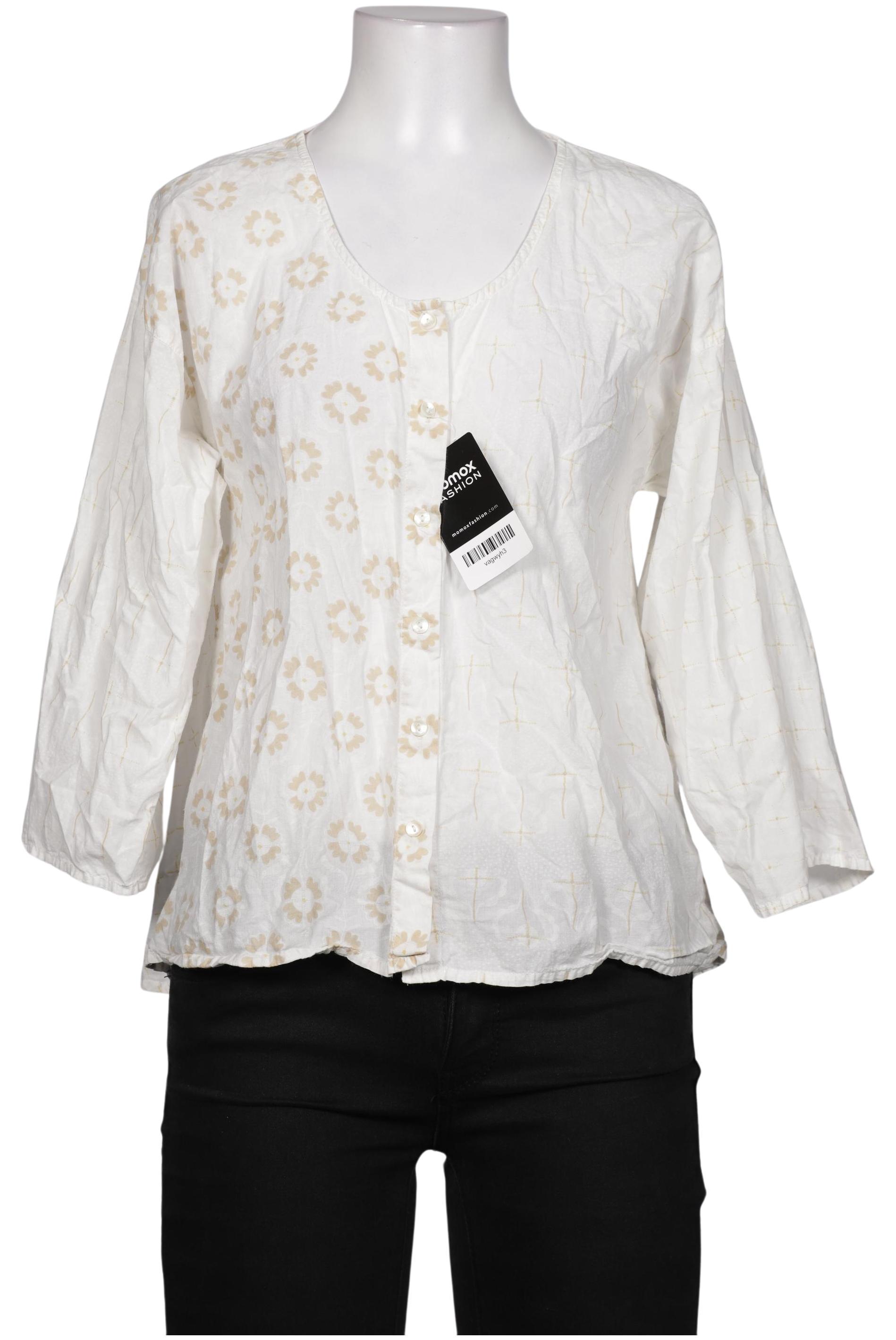 

Gudrun Sjödén Damen Bluse, cremeweiß, Gr. 36