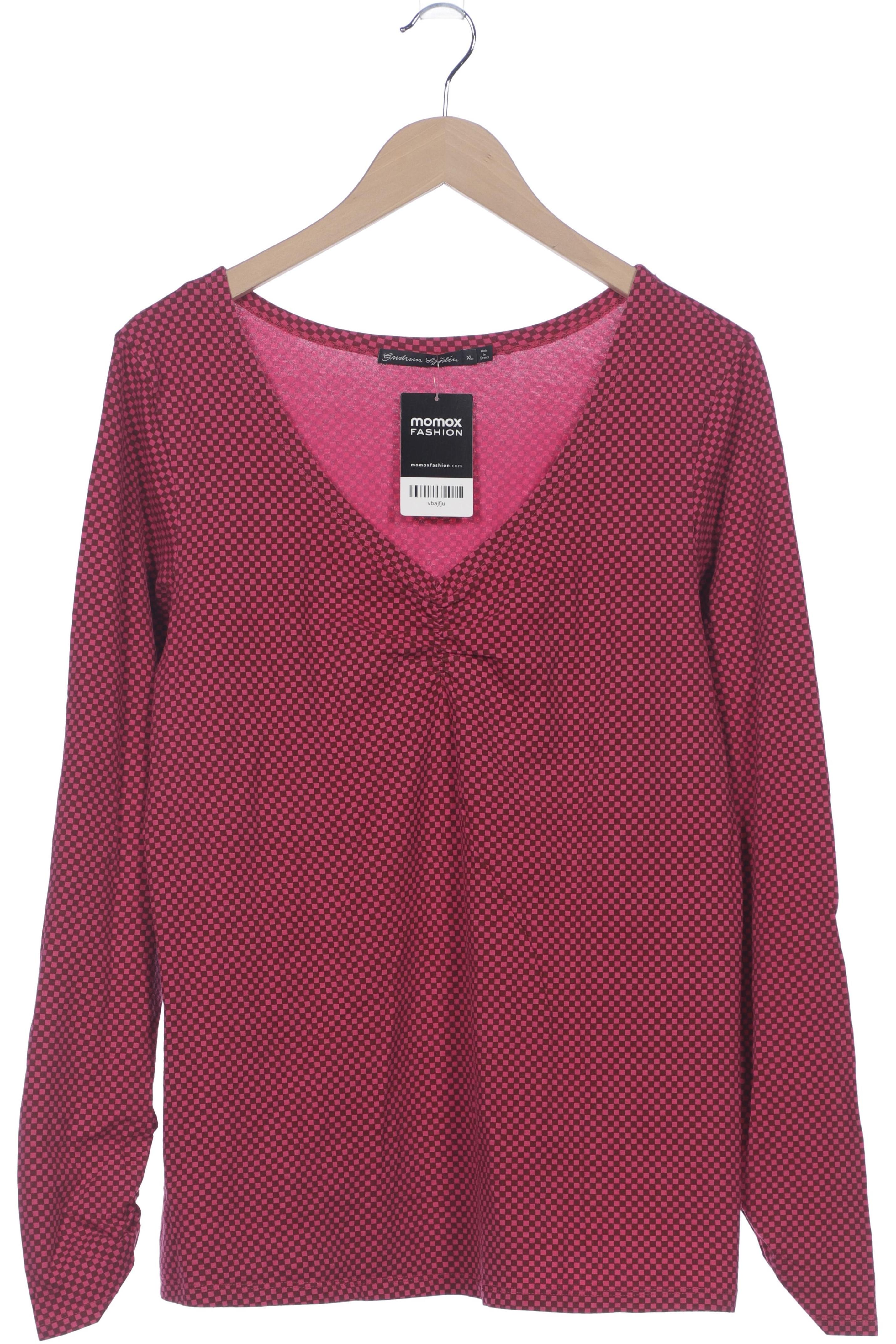 

Gudrun Sjödén Damen Langarmshirt, pink, Gr. 44