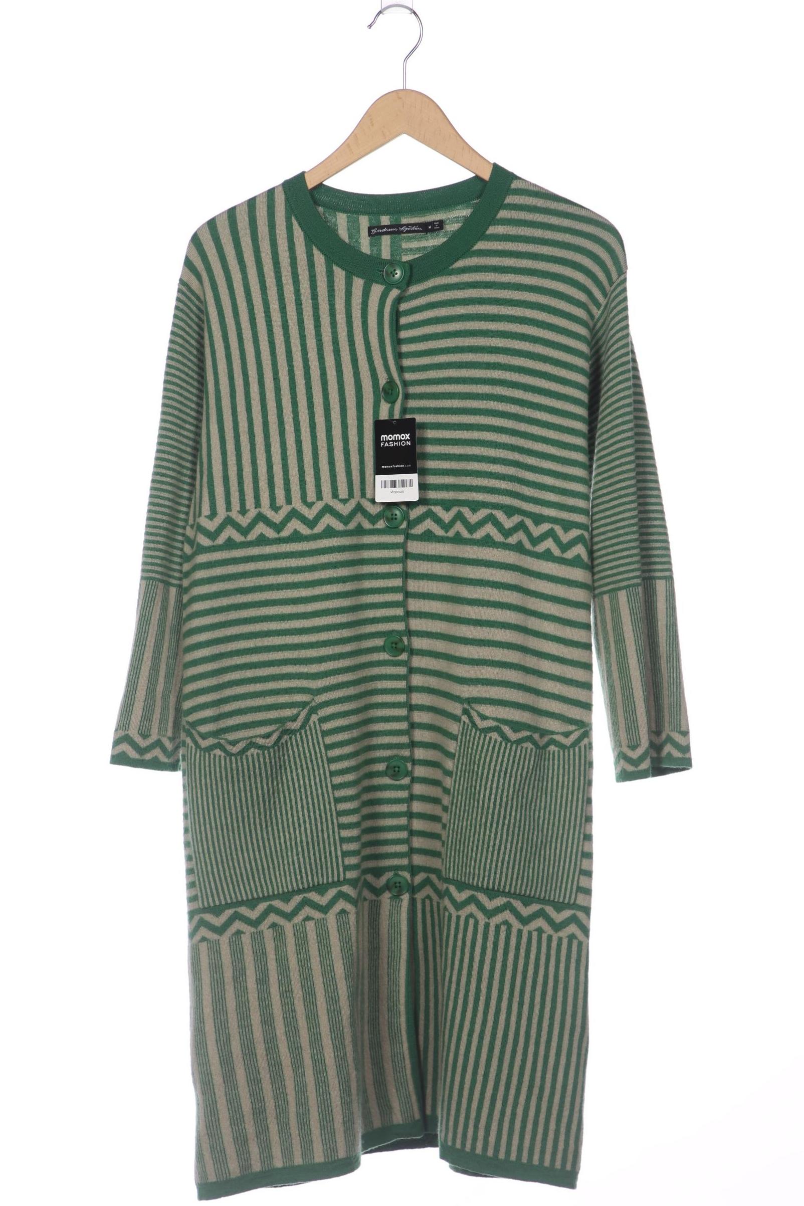 

Gudrun Sjödén Damen Strickjacke, grün, Gr. 38