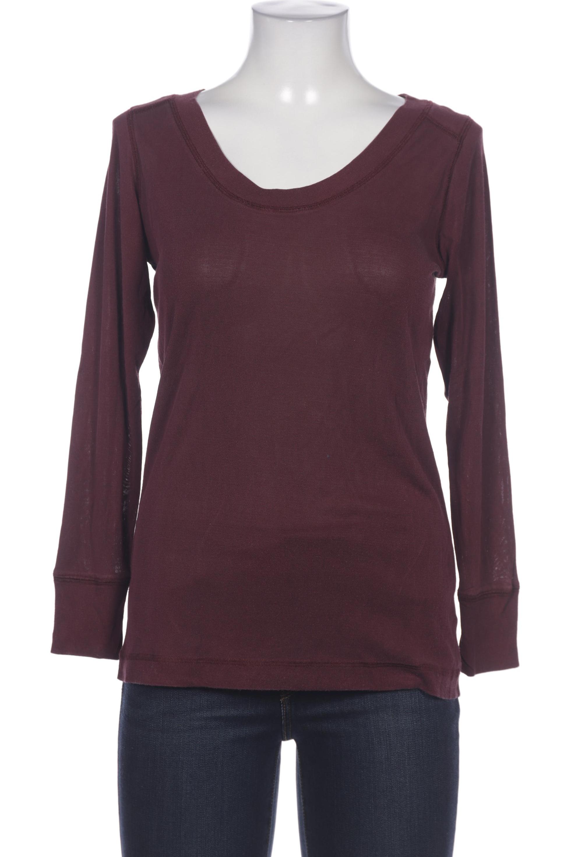 

Gudrun Sjödén Damen Langarmshirt, bordeaux, Gr. 36