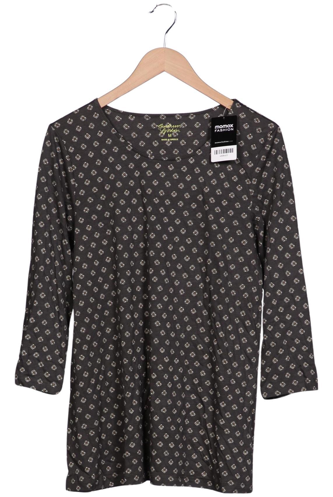 

Gudrun Sjödén Damen Langarmshirt, grau, Gr. 38